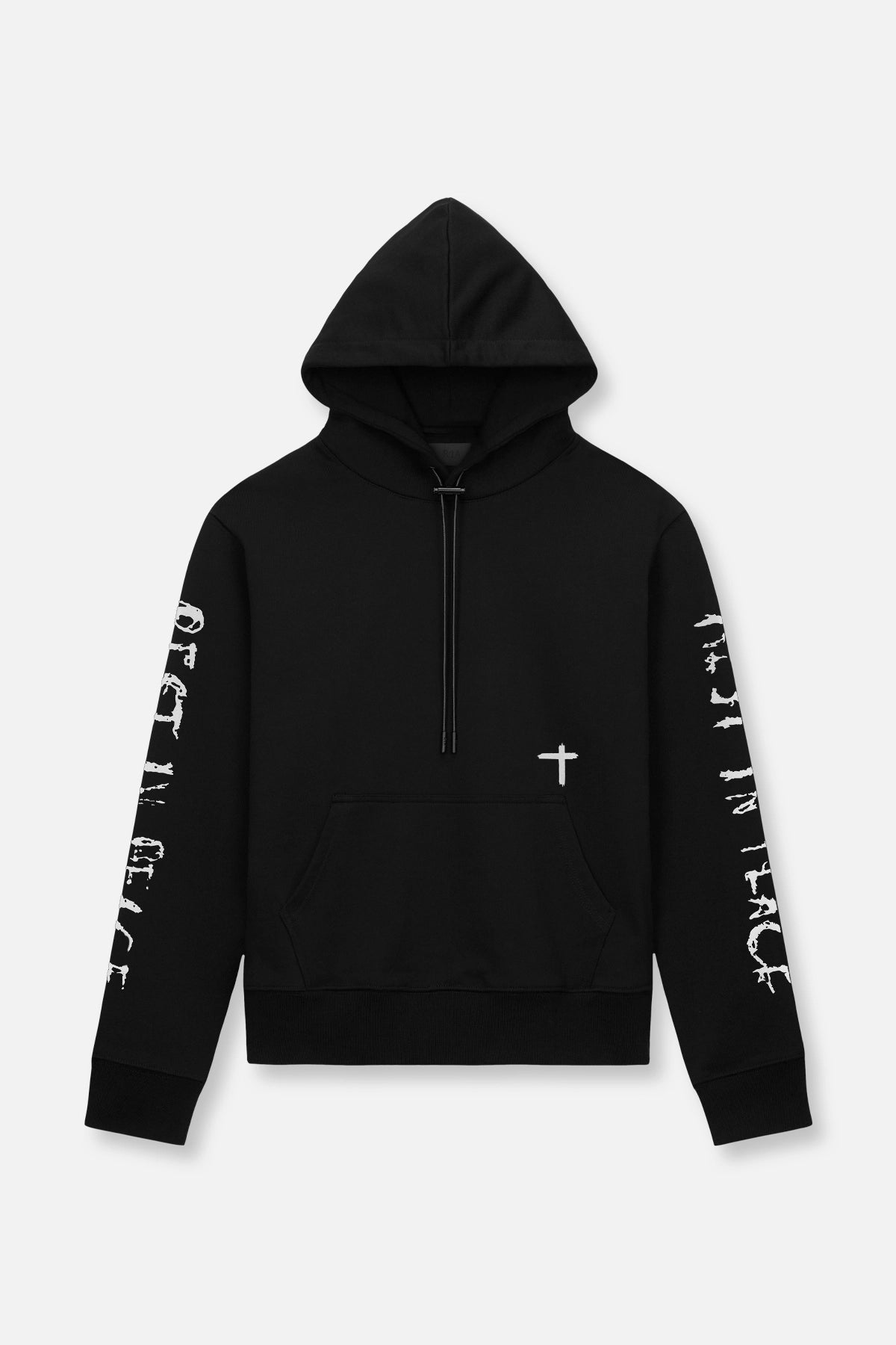 RTA DION HOODIE | BLACK REST IN PEACE