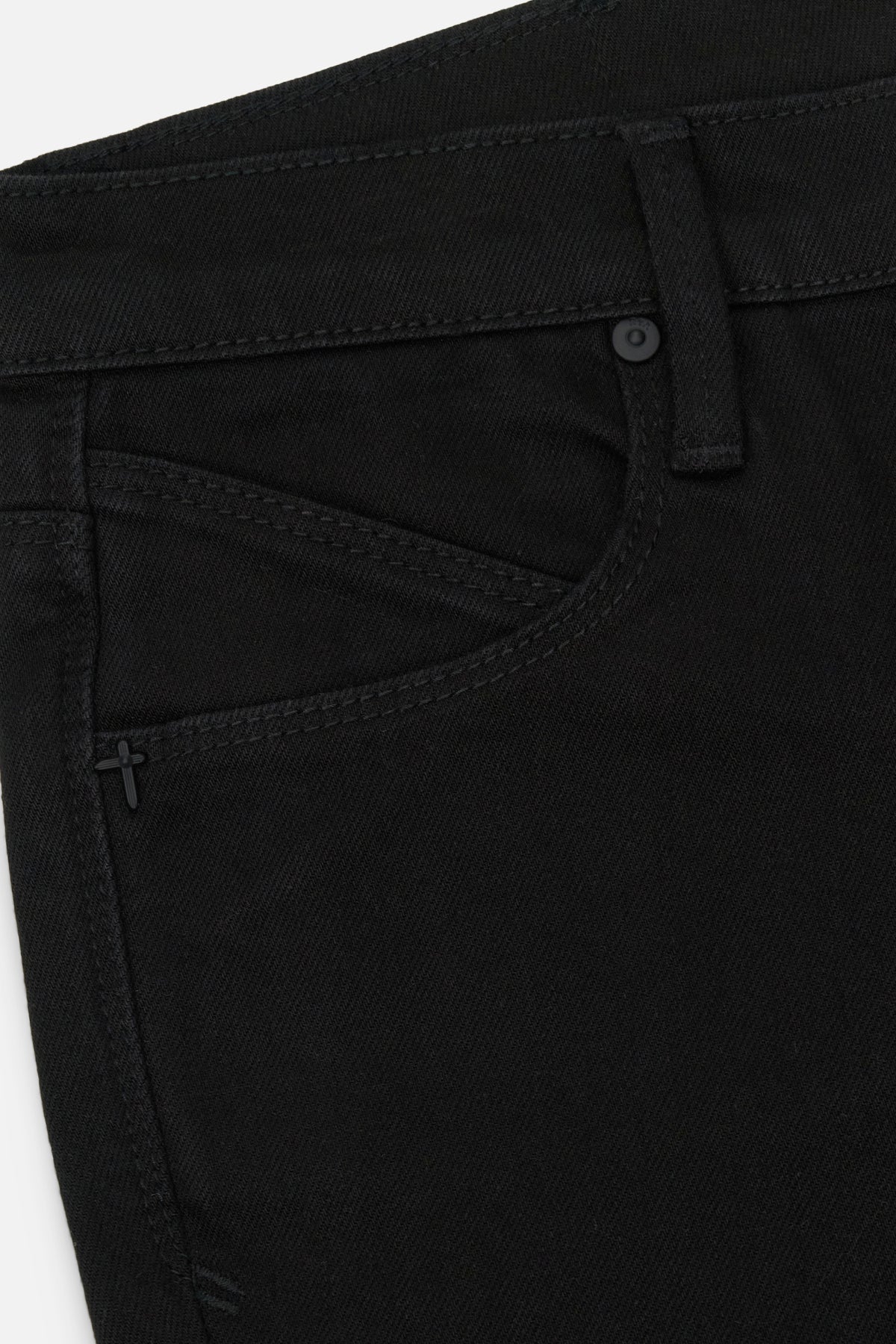 Rta BRYANT SKINNY JEAN | BLACK CROSS PATCHES