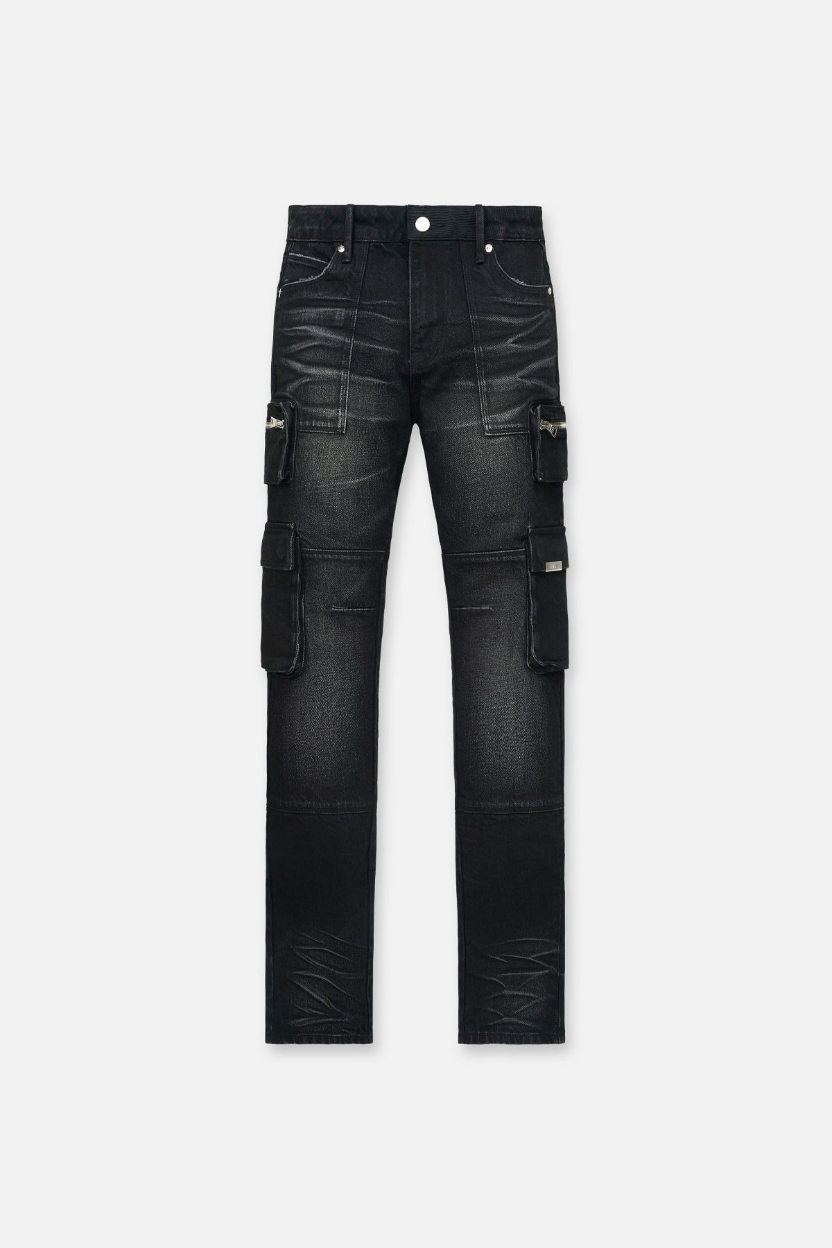 Rta SLATE CARGO SKINNY JEAN | BLACK VINTAGE