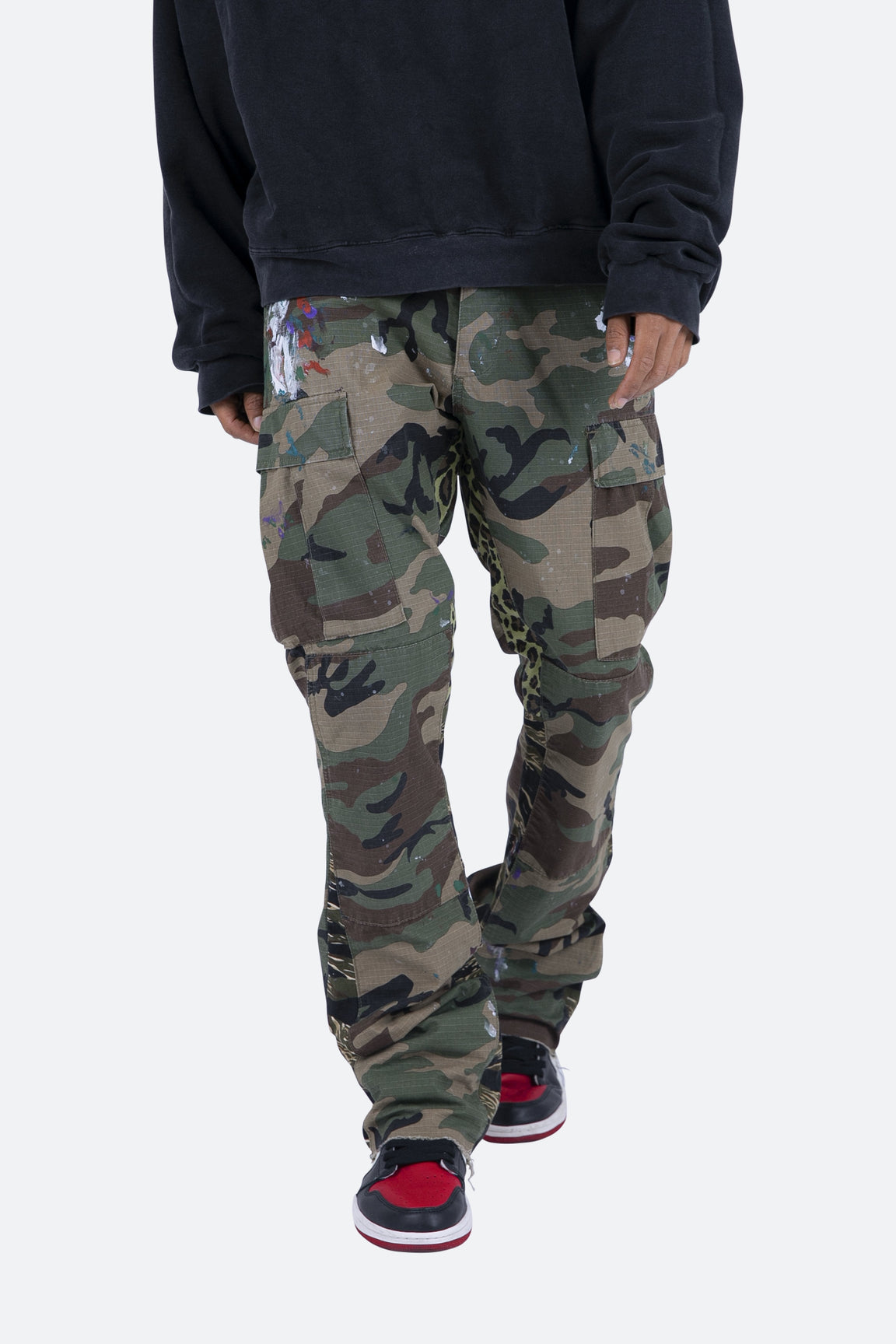 Mnml Contrast Bootcut Cargo Pants