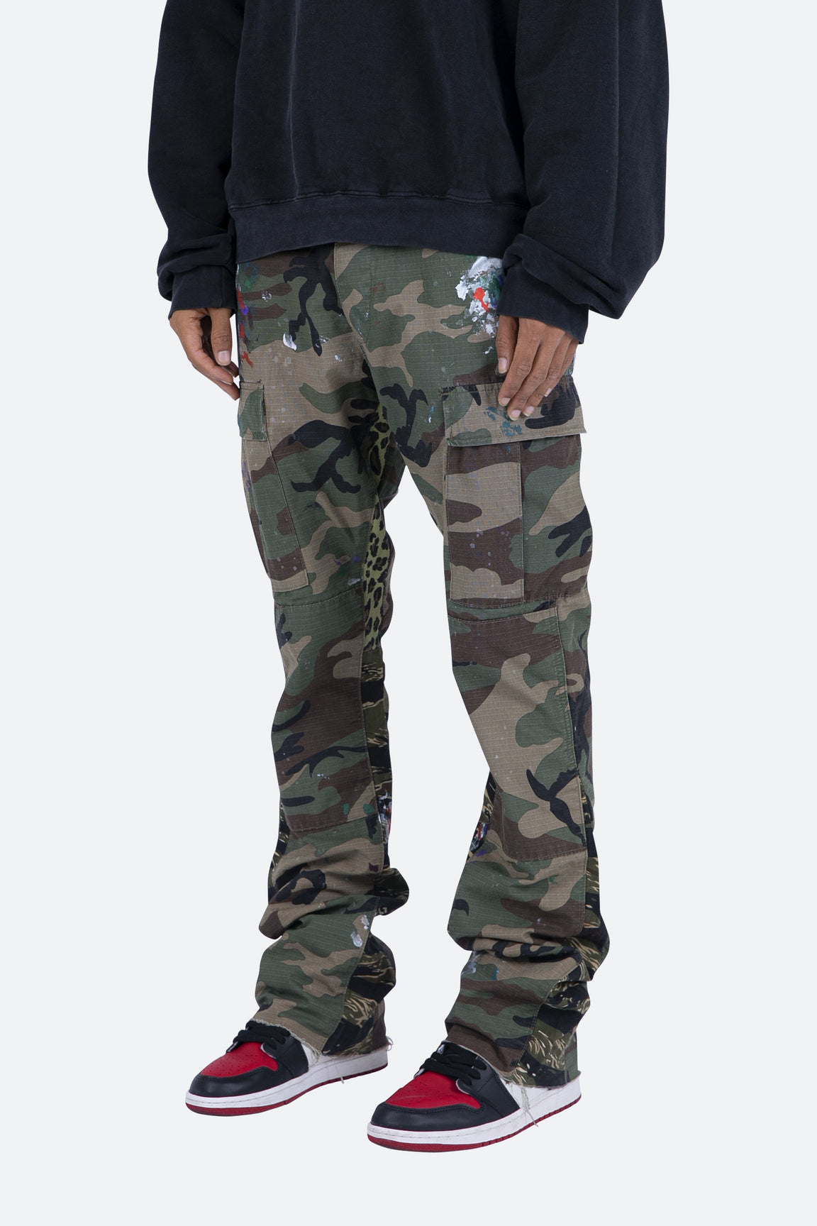 Mnml Contrast Bootcut Cargo Pants