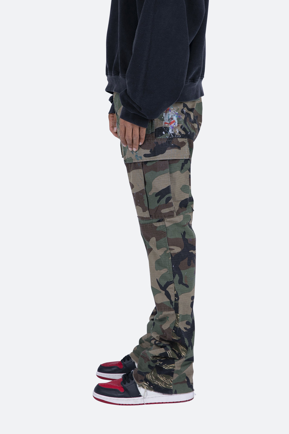 Mnml Contrast Bootcut Cargo Pants