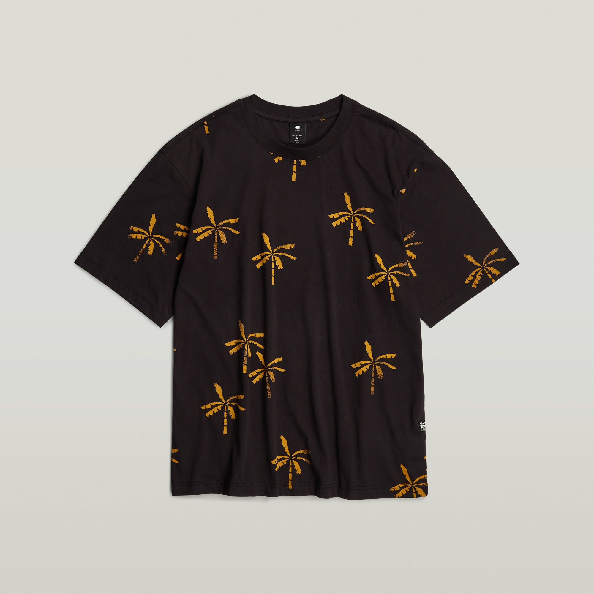 G-STAR TEE BLACK PALM