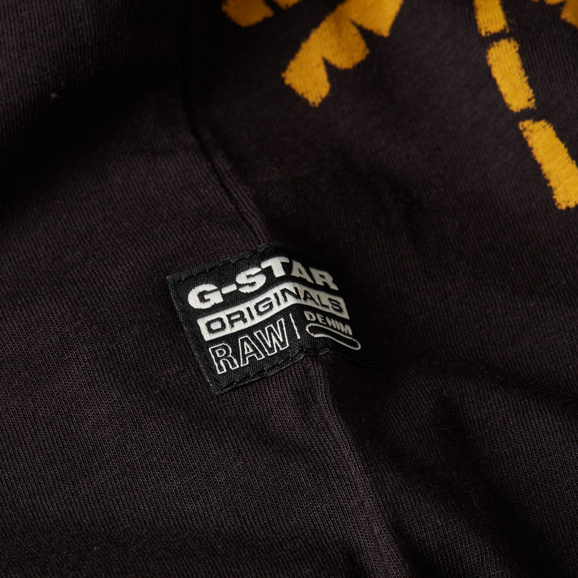 G-STAR TEE BLACK PALM