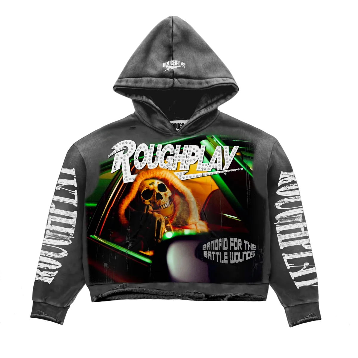 RoughPlay Can't Feel My Face Hoodie (Black) - Blue Jeans