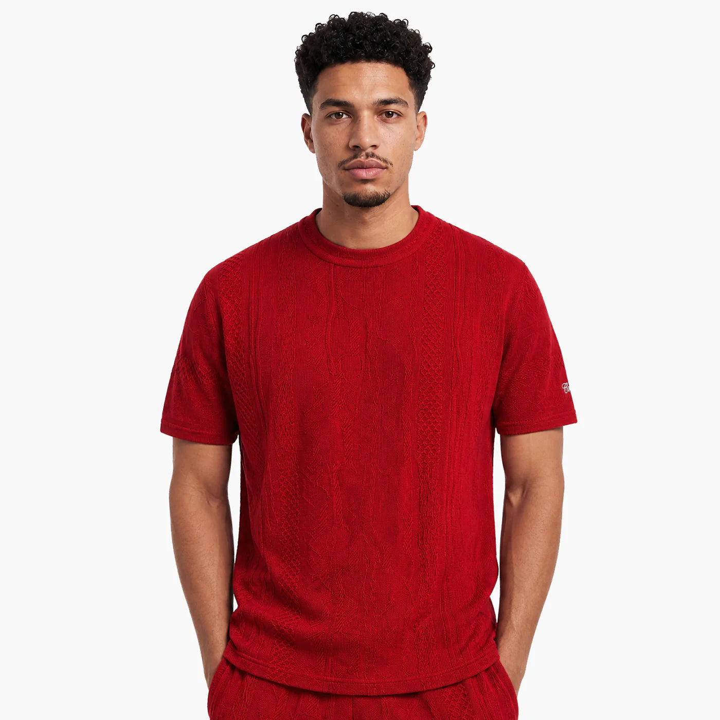 Coogi New - Light Weight Sweater Knit Short-Set