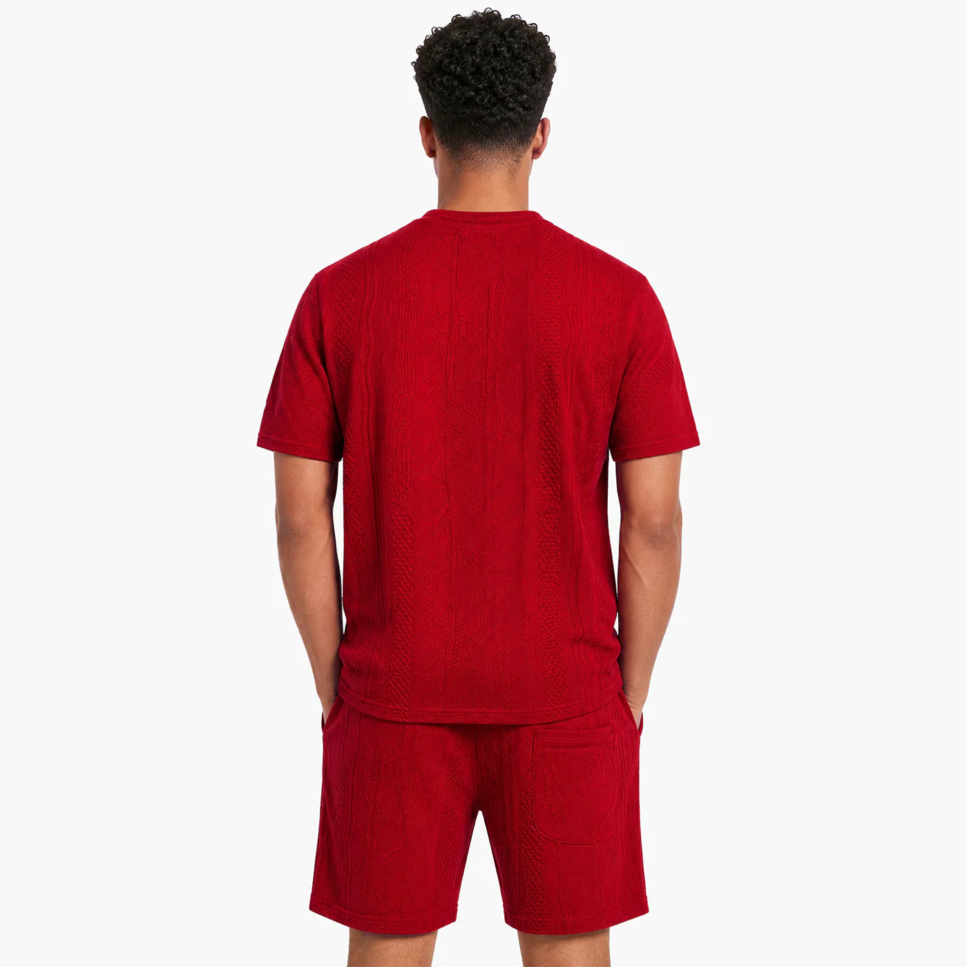 Coogi New - Light Weight Sweater Knit Short-Set