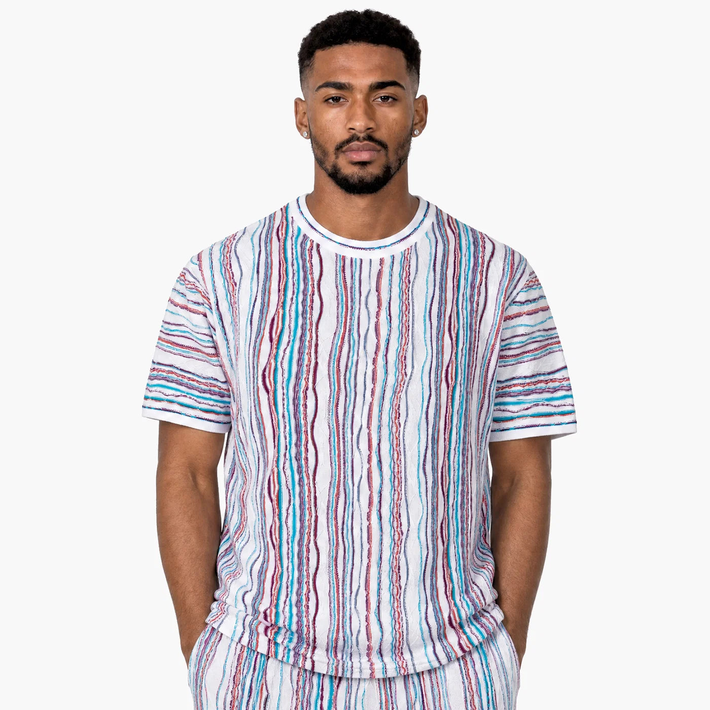 Coogi New - COOGI Light Weight Sweater Knit Short-Set