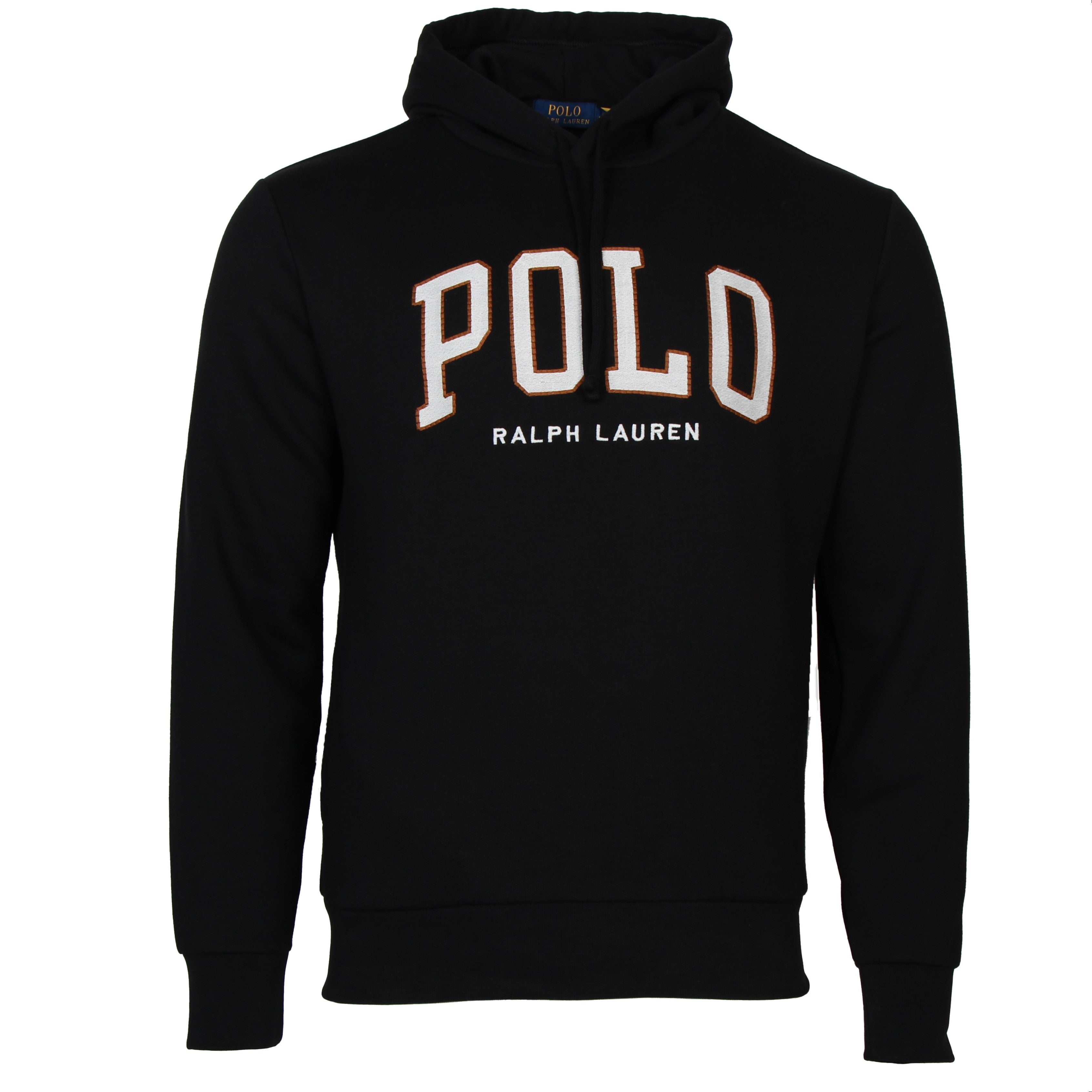 Polo Ralph Lauren Long Sleeve RL Fleece Polo Embroidered Graphic Hoodie