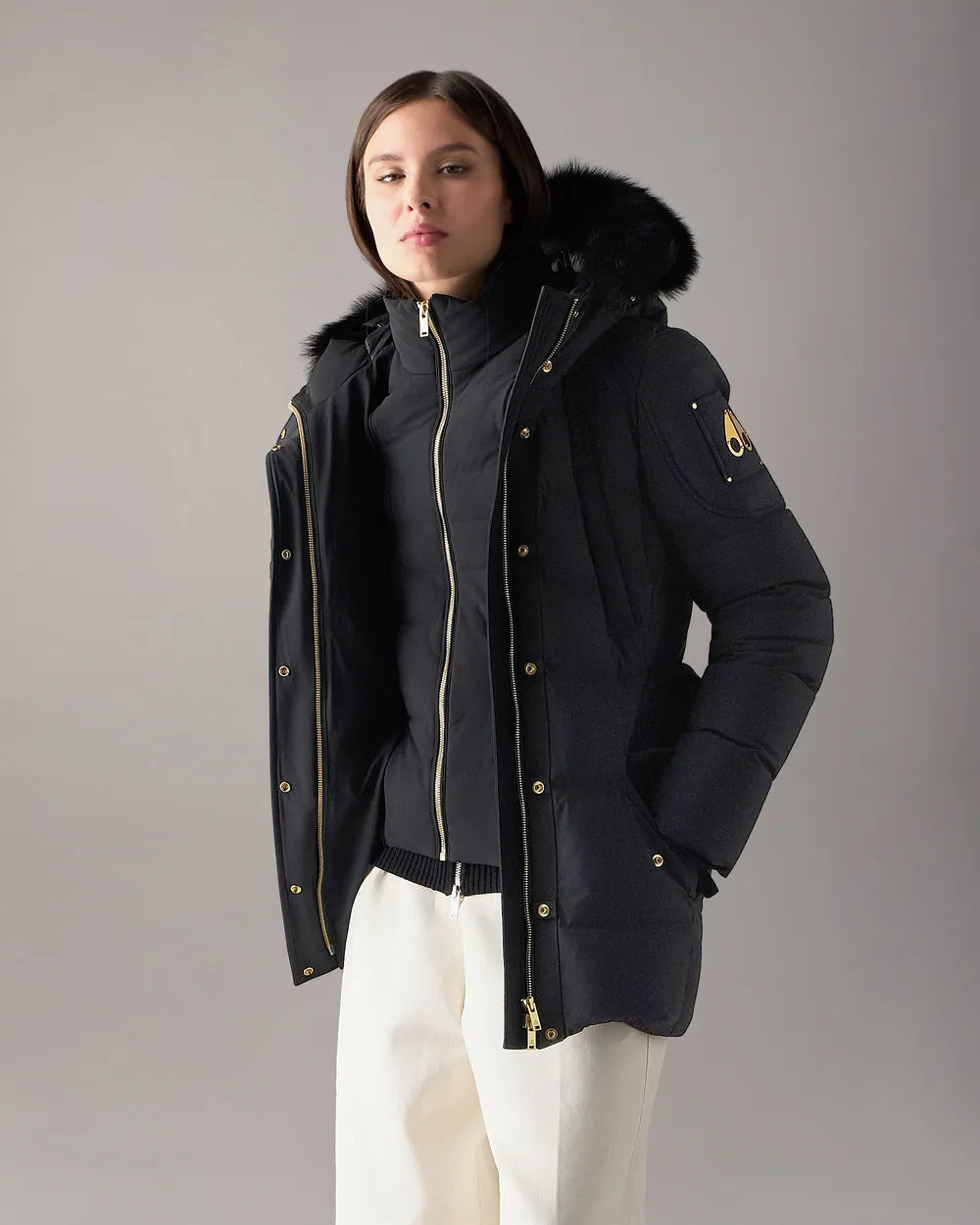 Moose Knuckles Women’s Gilded 3Q Down Jacket