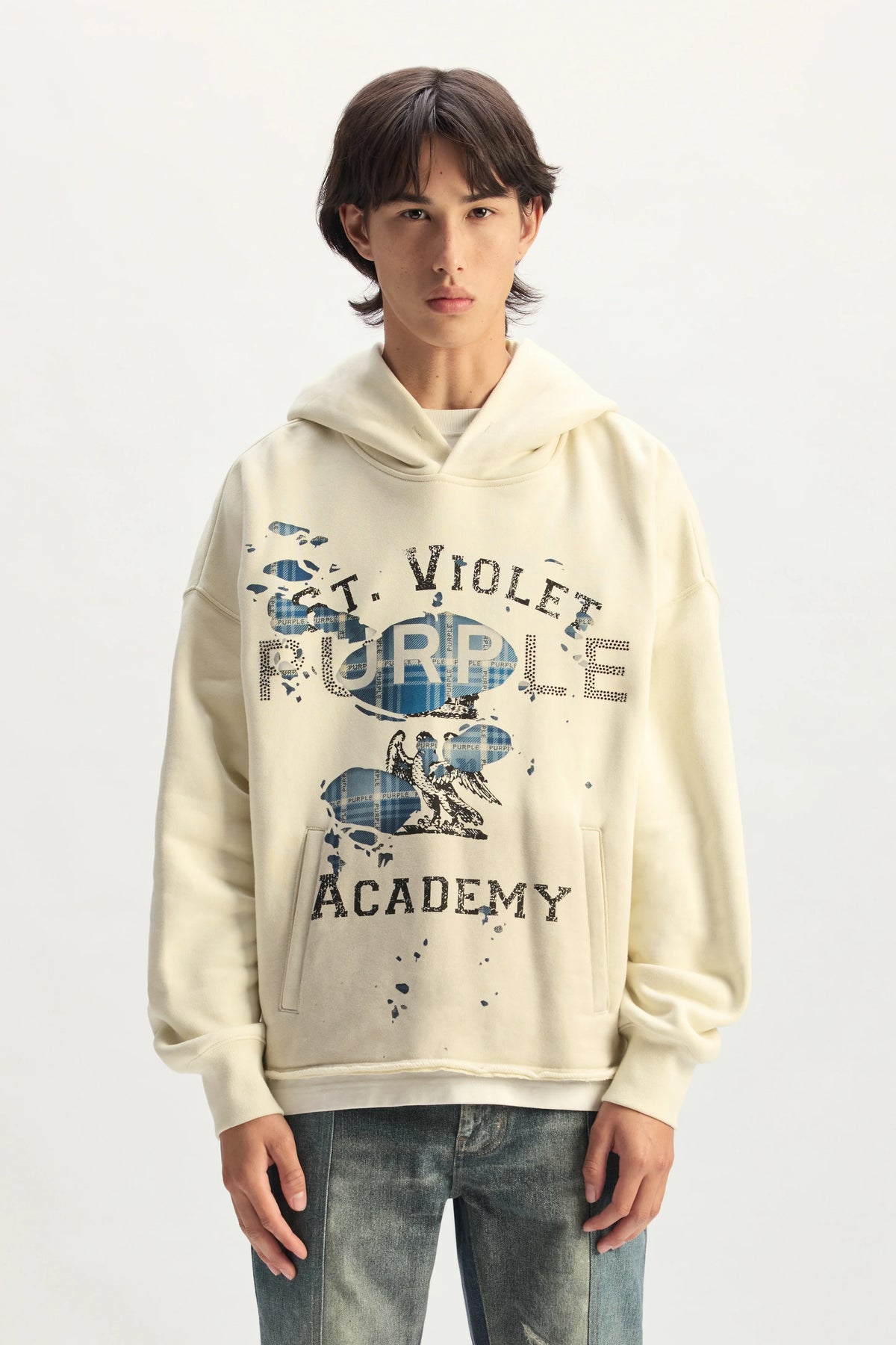 Purple Brand St. Violet Layers Hoodie