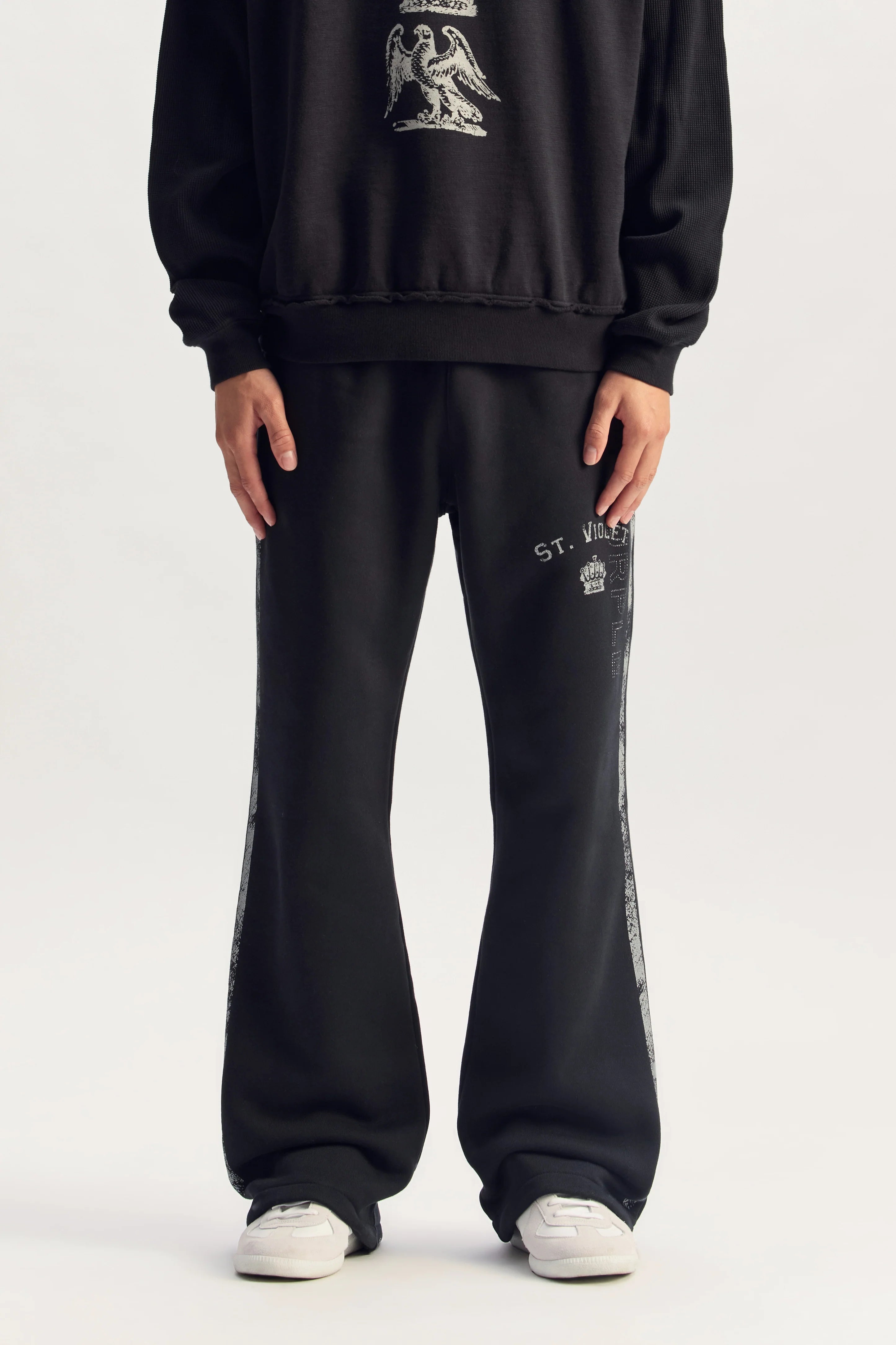 Purple Brand St. Violet Stripe Sweatpants