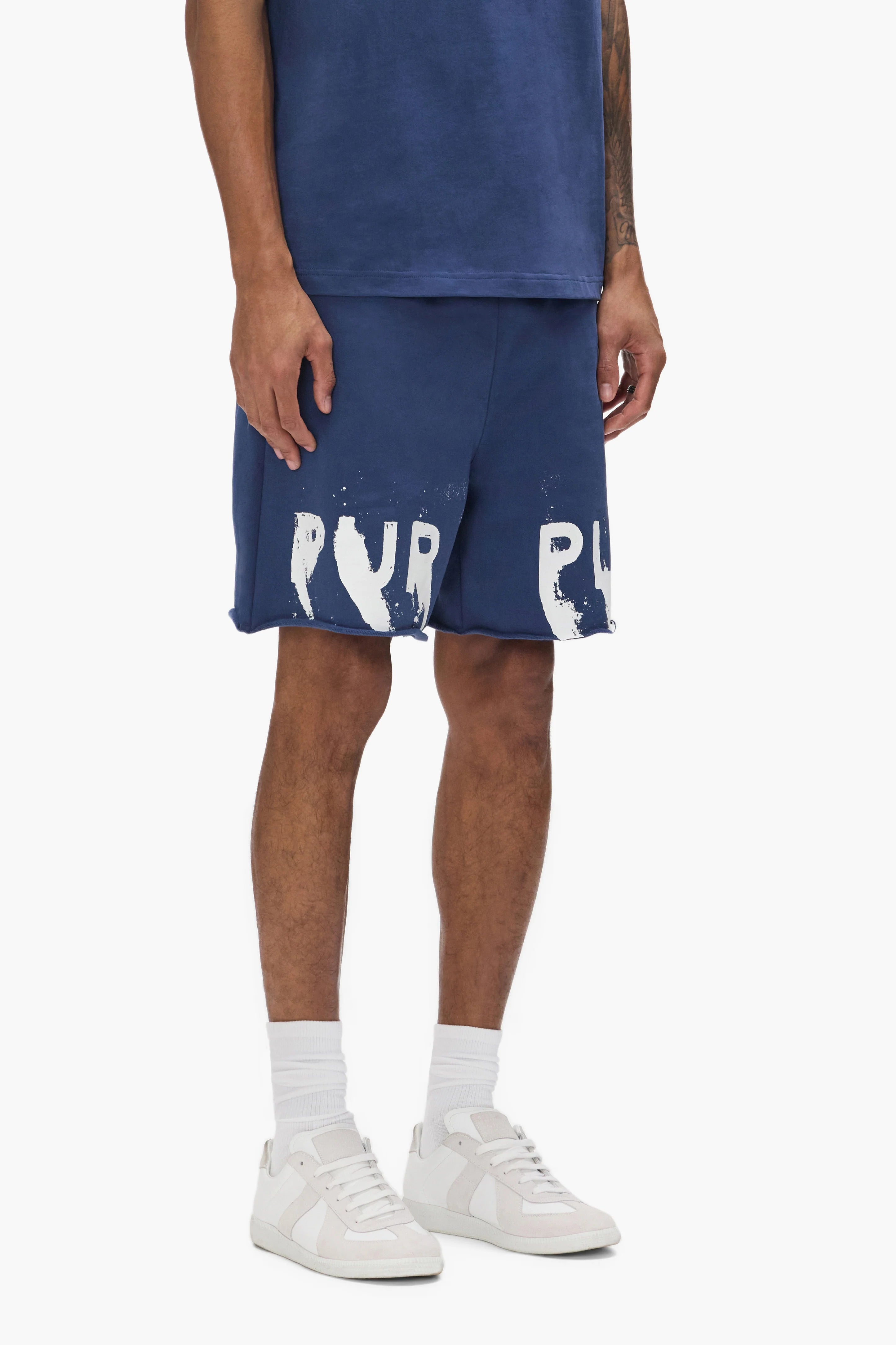 Purple Brand Painted Wordmark Short