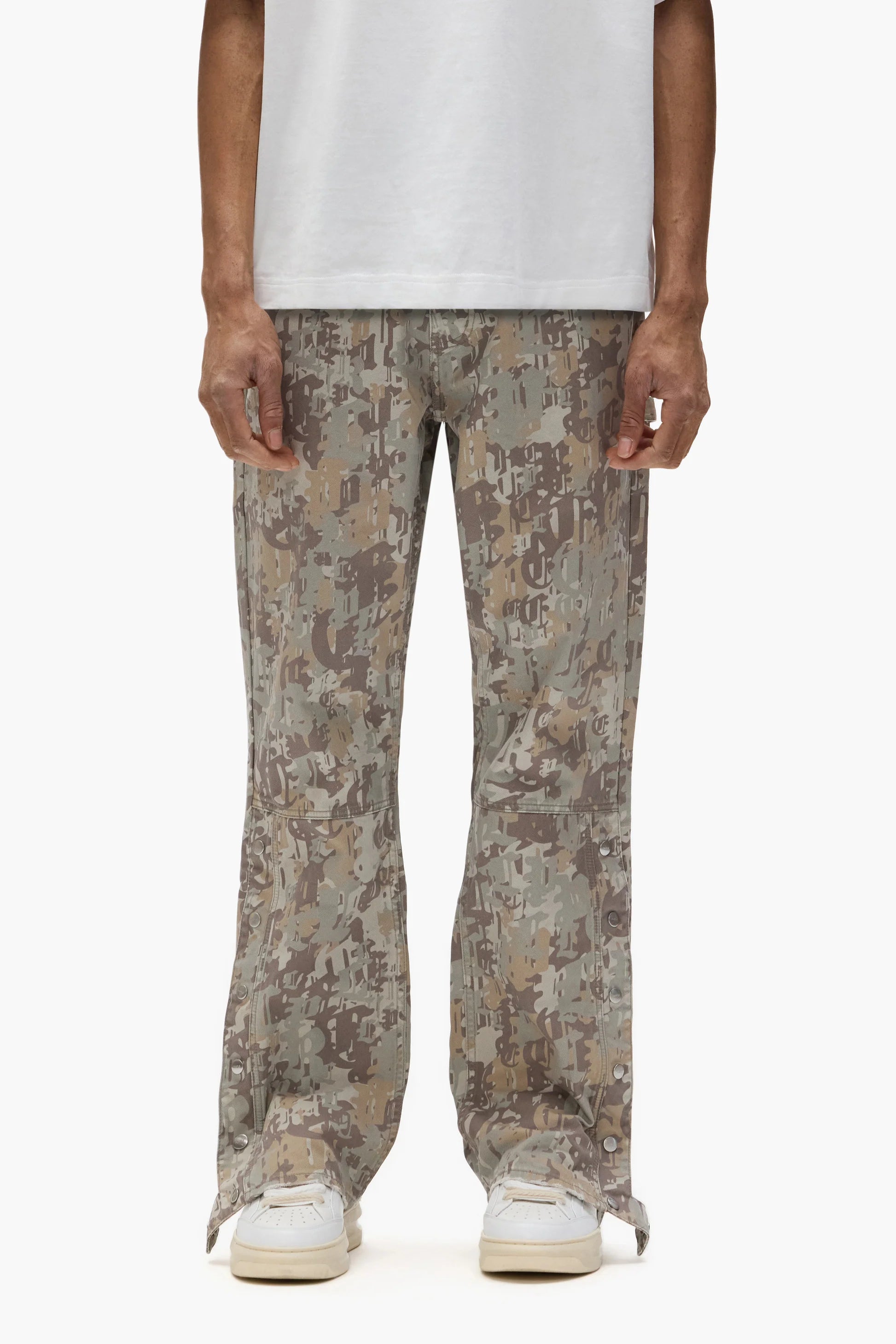 Purple Brand Snap Carpenter Camo Print Pant