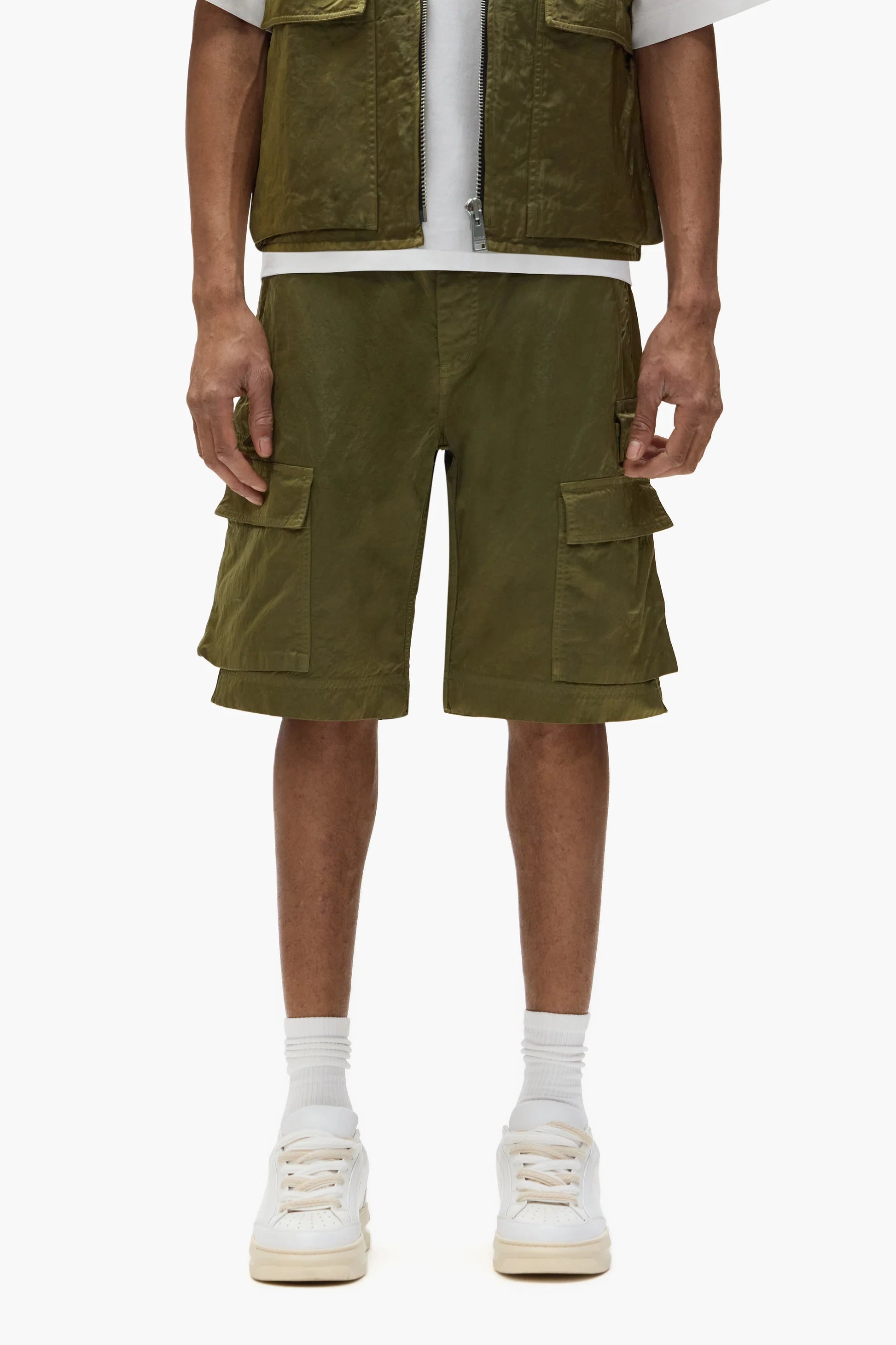 Purple Brand Woven Cargo Shorts
