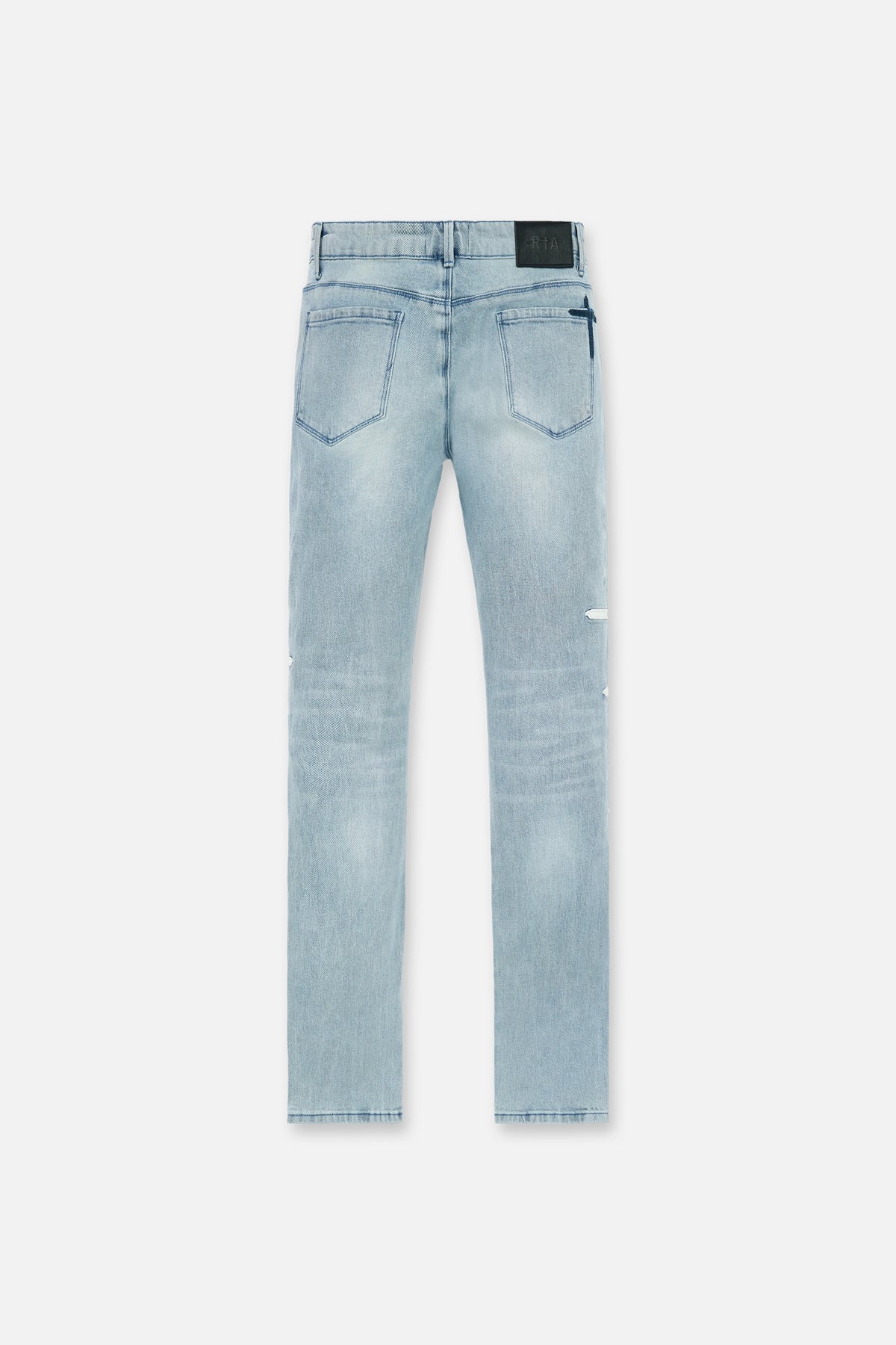 RTA Bryant Skinny Jean | Coastal Drift Cross Patch