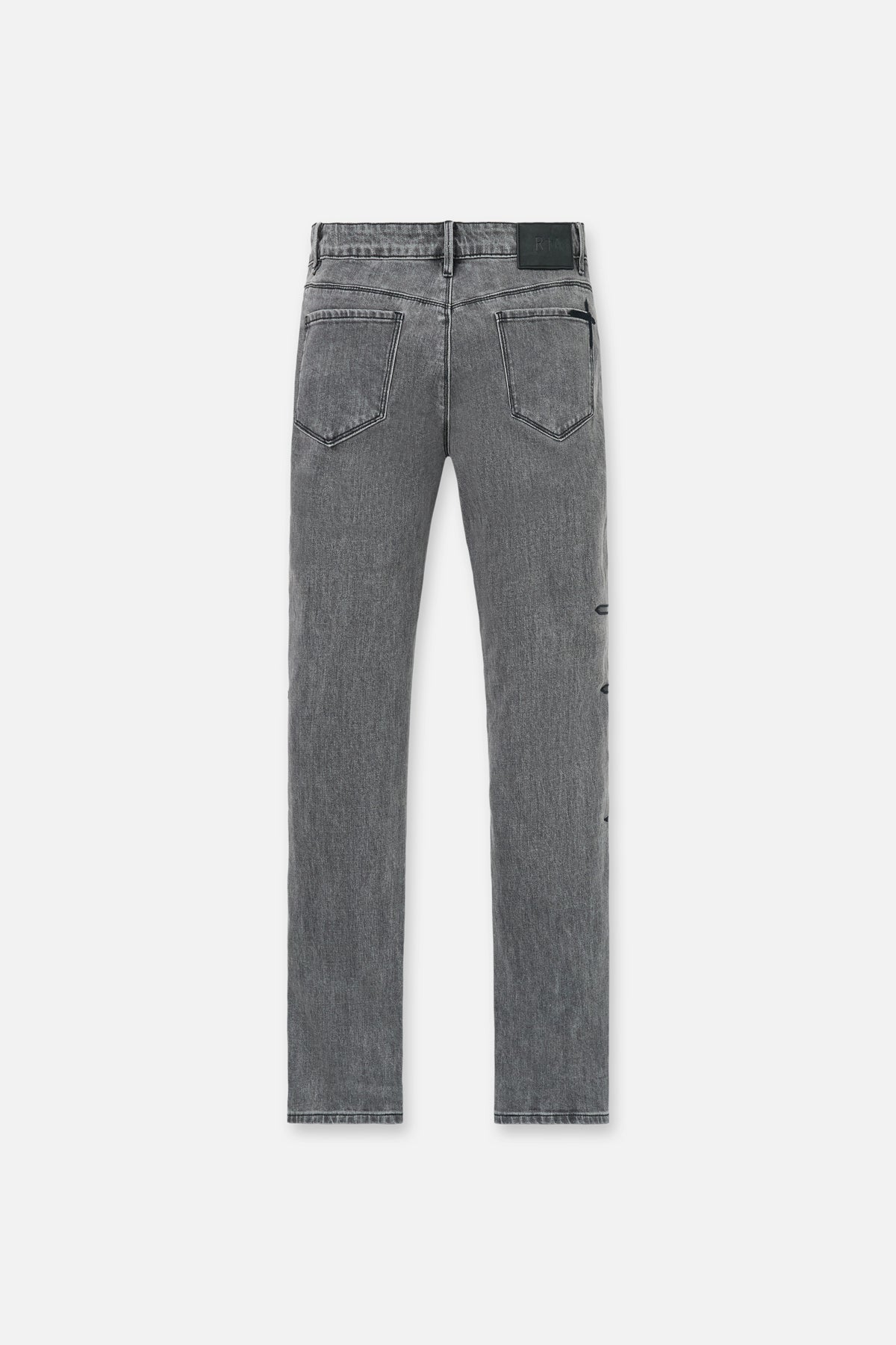 RTA Bryant Skinny Jean | Clouded Mist Cross Patch