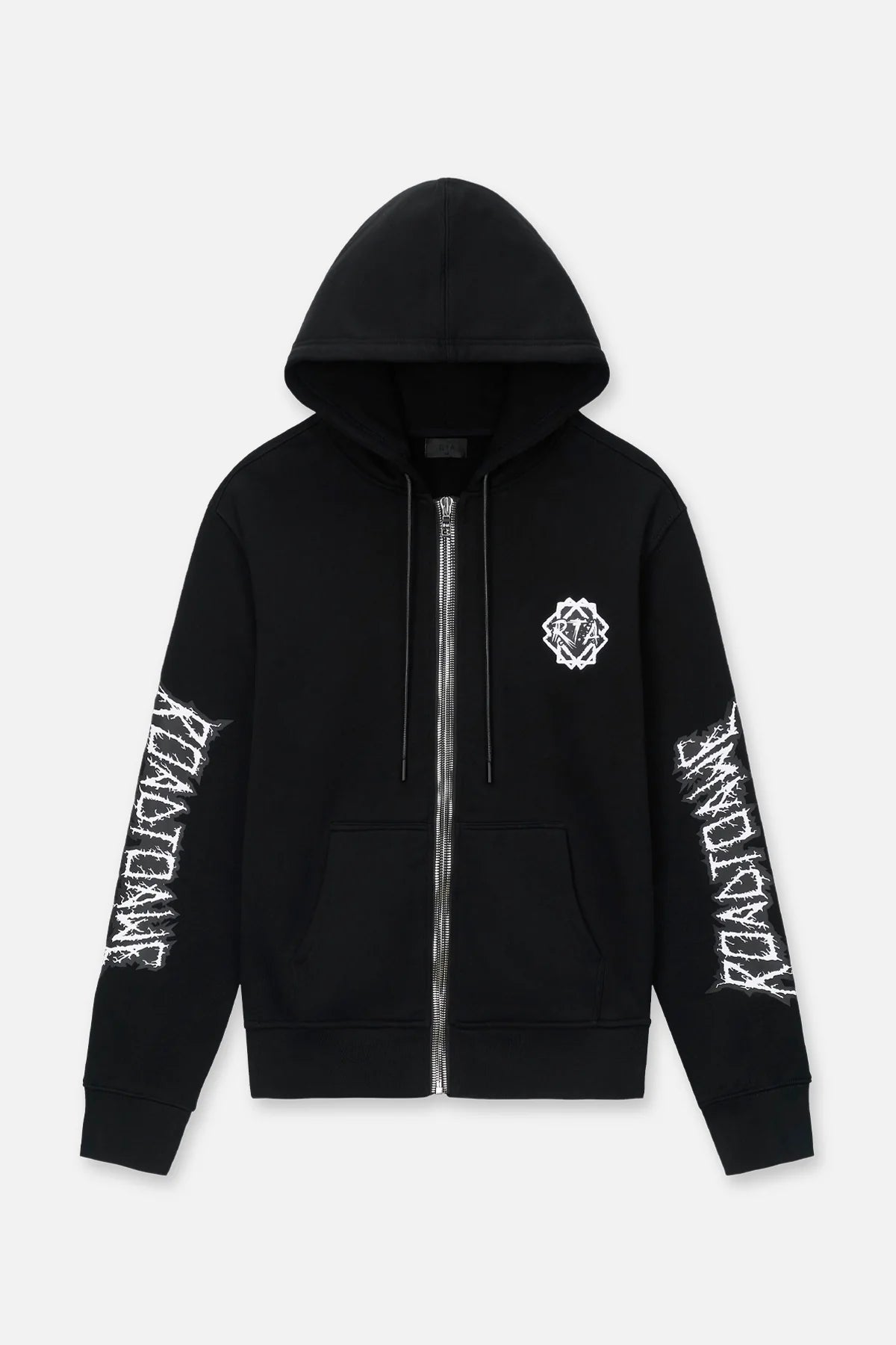 RTA Floyd & Rafa Zip Up Sweatsuit | Black Metal Road To Awe