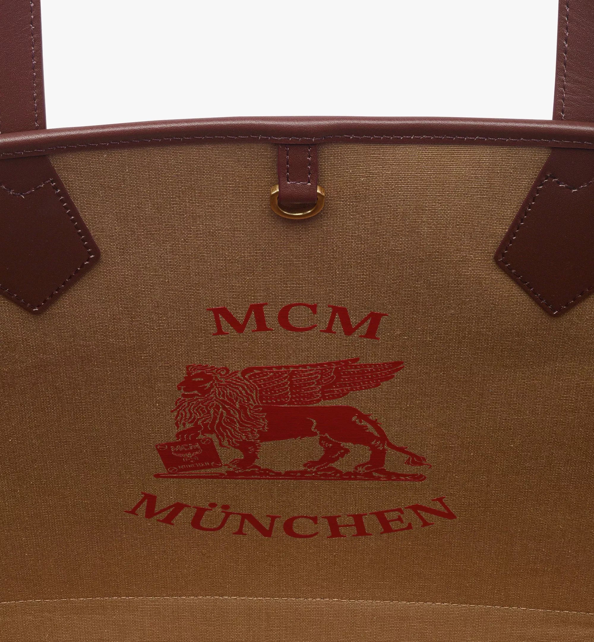 Mcm New Liz Shopper In Visetos