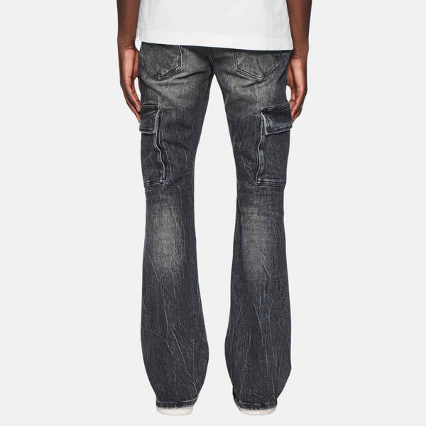 Purple Brand Cargo Flare Jean