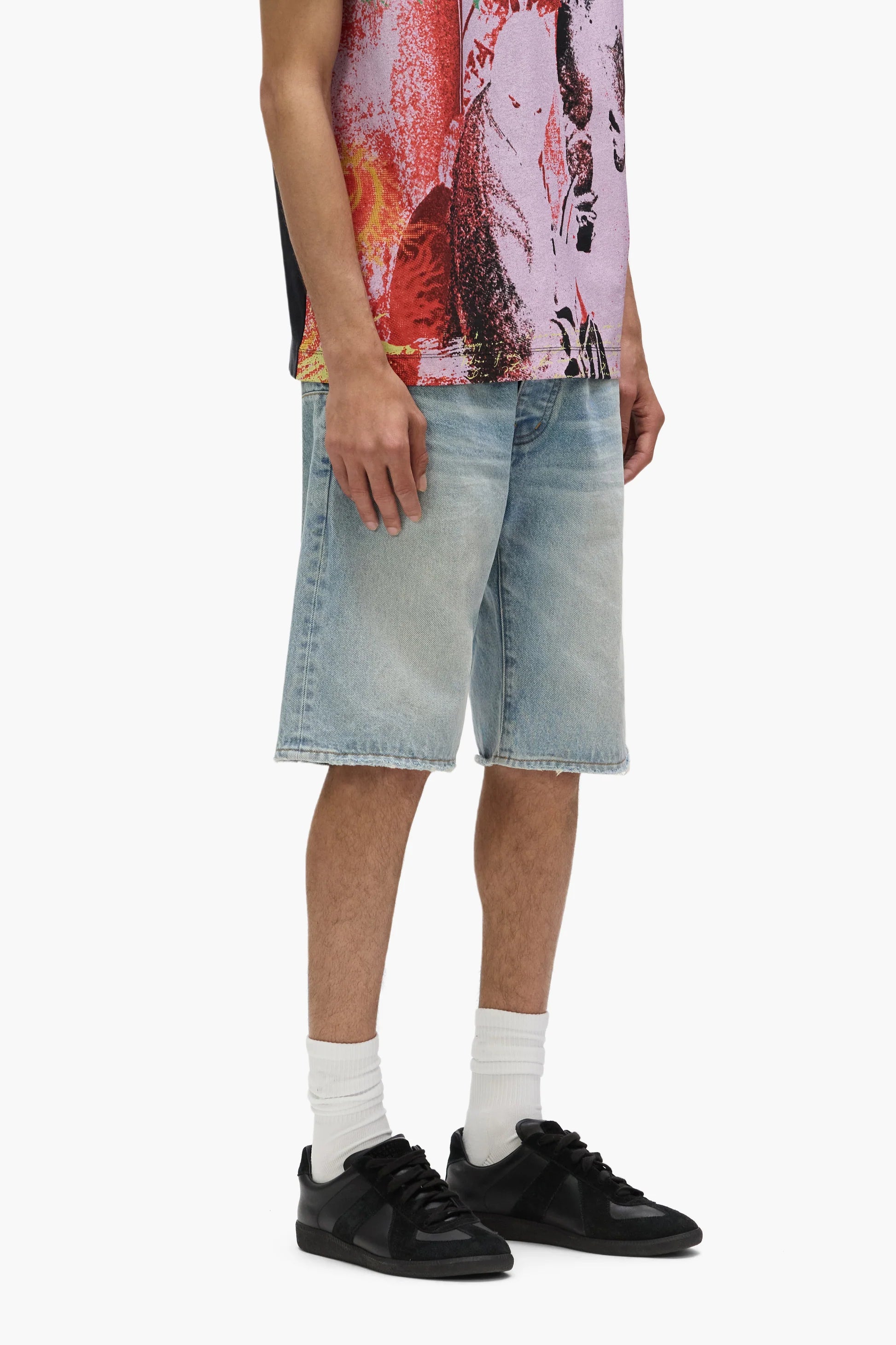 Purple Brand Rivio Worn Shorts
