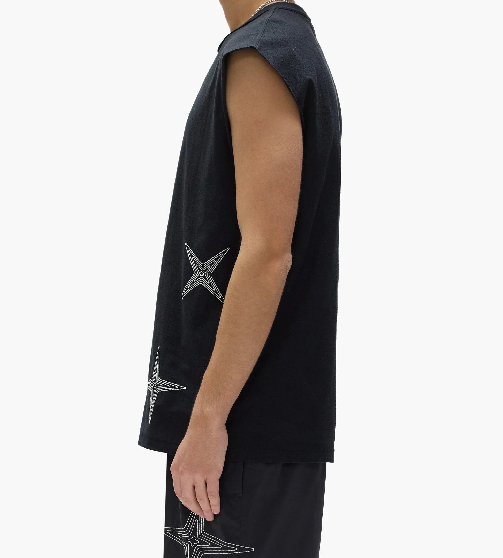 Purple Brand Textured Sleeveless