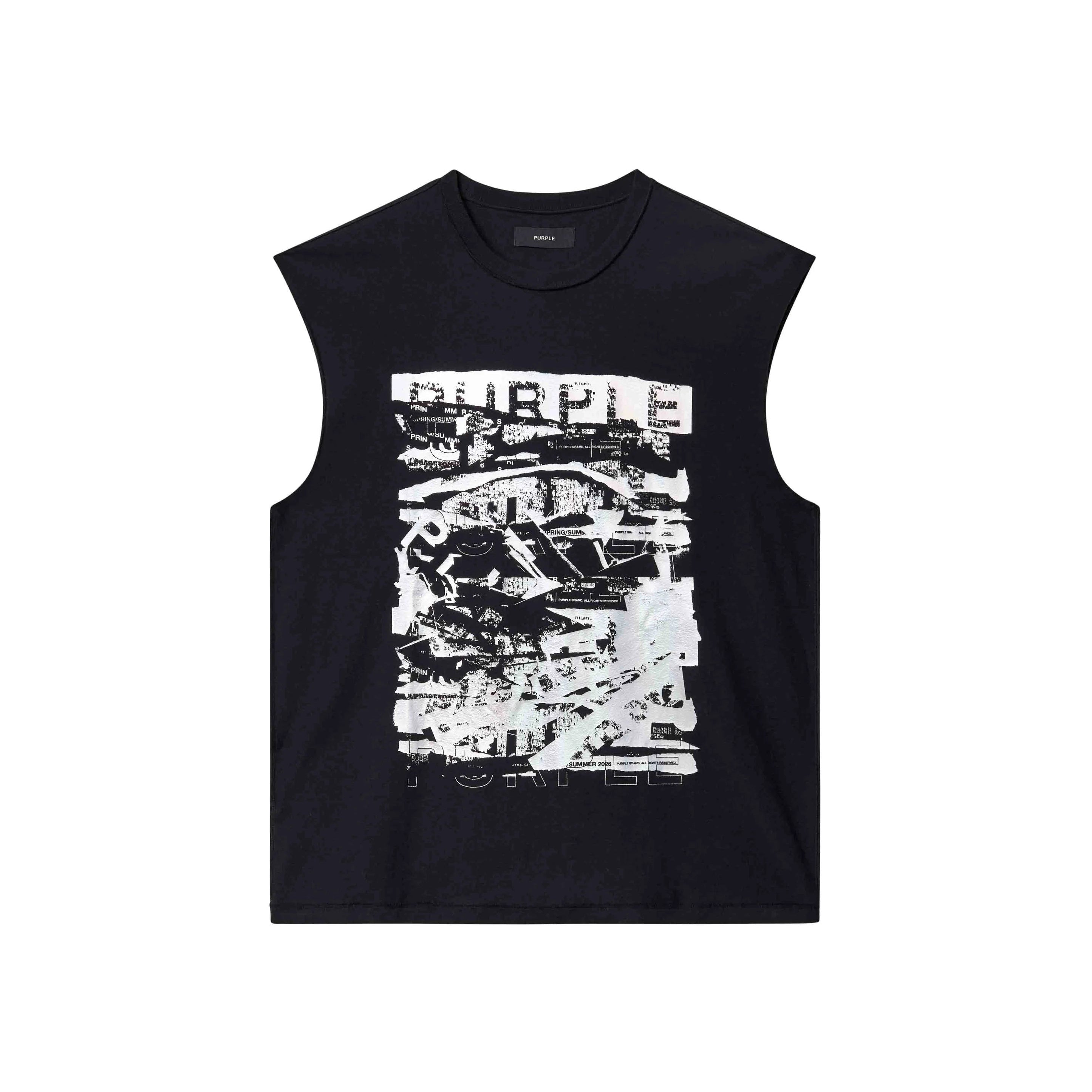Purple Brand Foil Tank Top