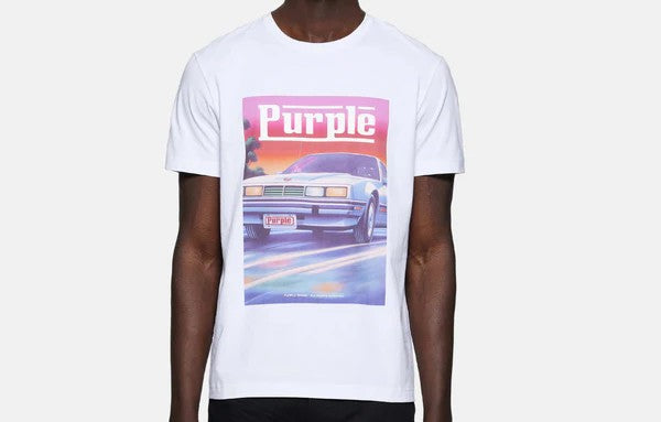 Purple Clean Jersey SS Tee