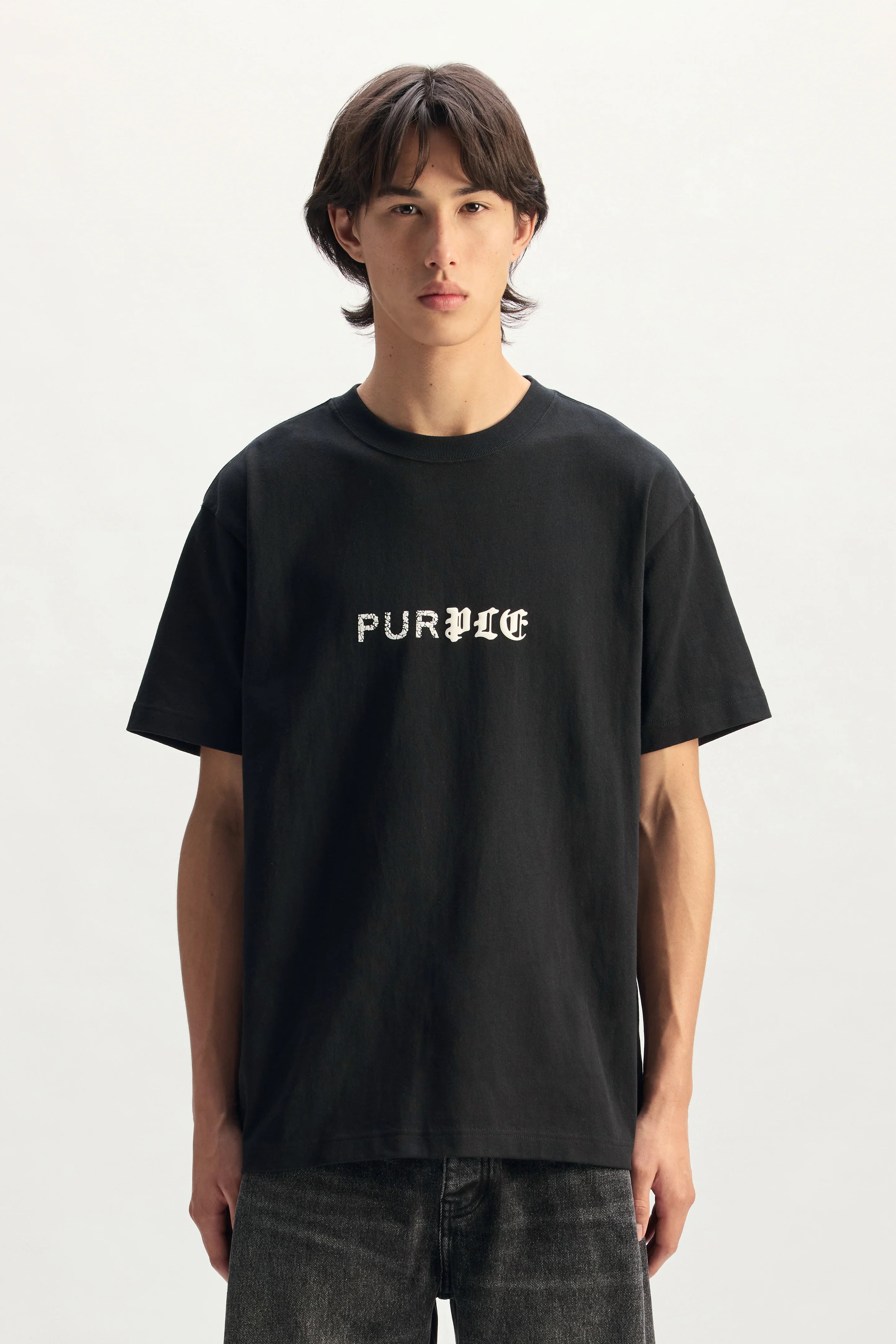 Purple Brand Half & Half Tee