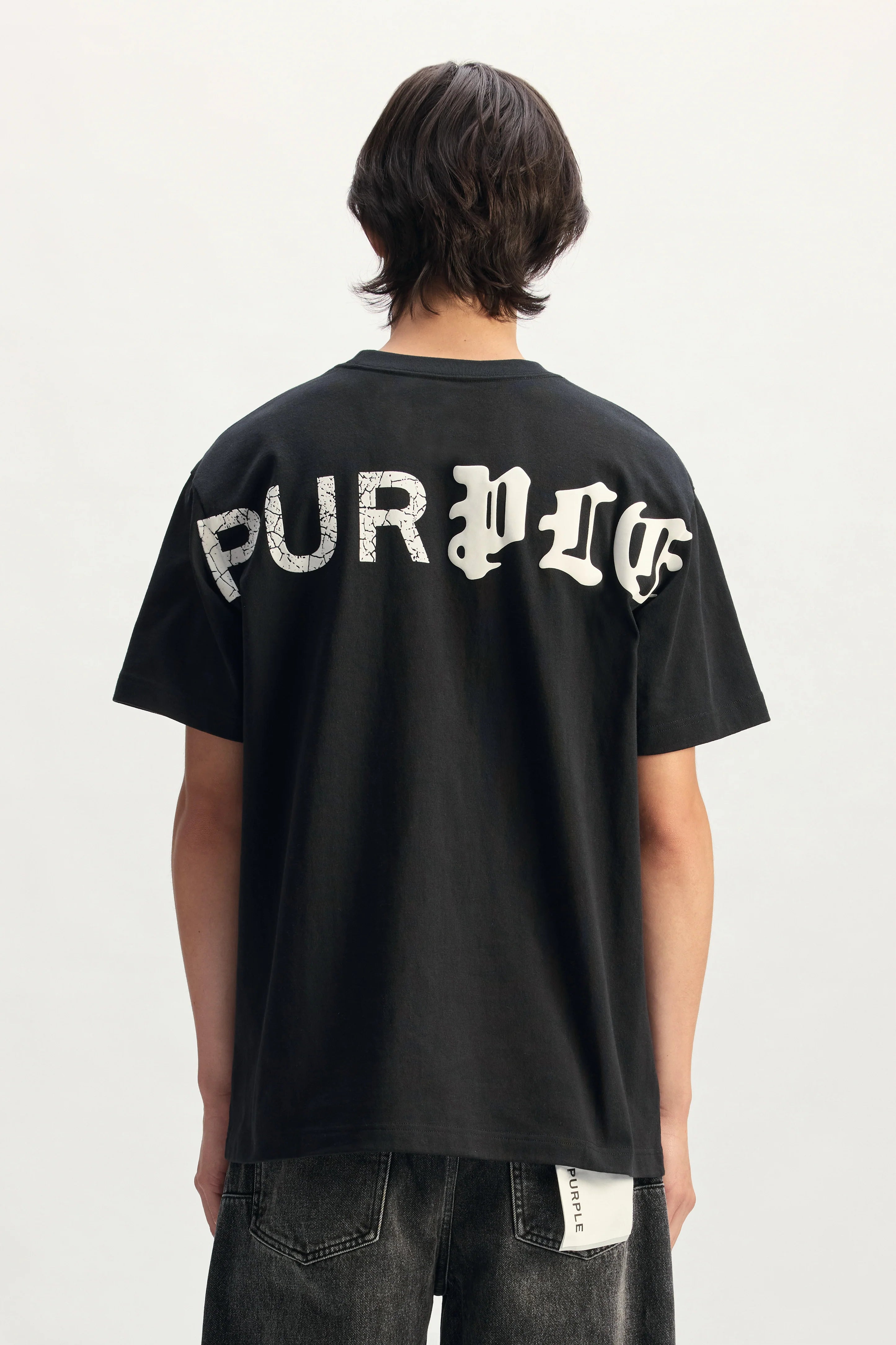 Purple Brand Half & Half Tee