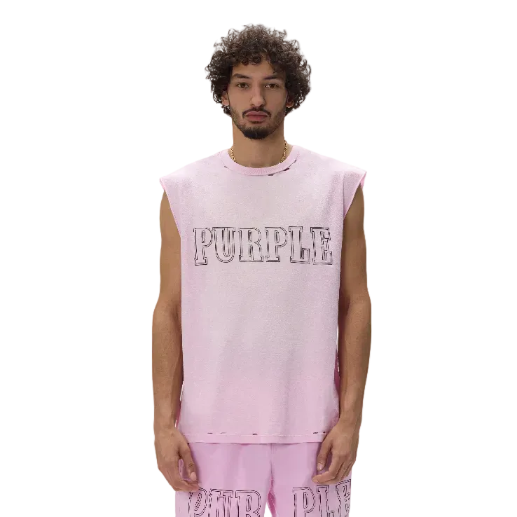 Purple Brand Slab Wordmark Tank Top