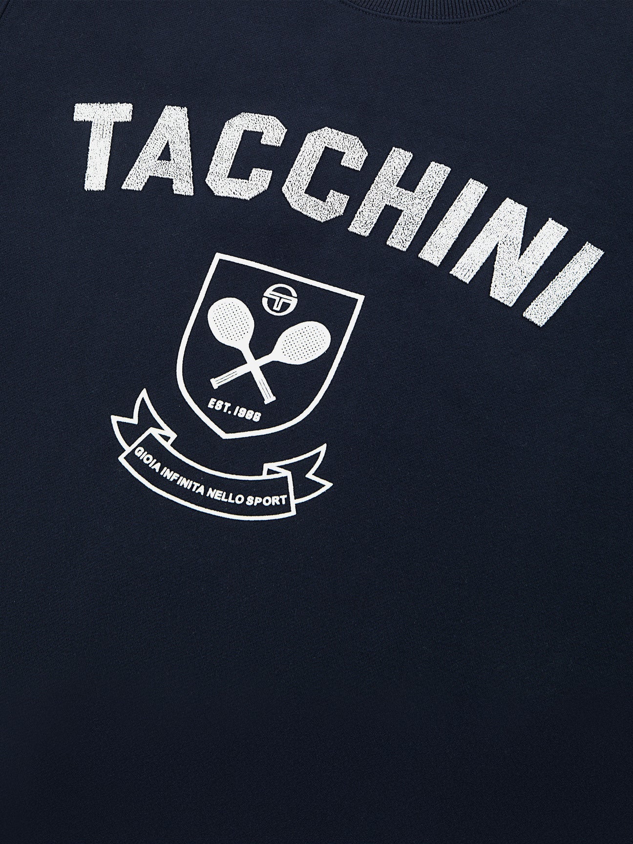 Sergio Tacchini Varsita Zip Up Sweatsuit- Maritime Blue