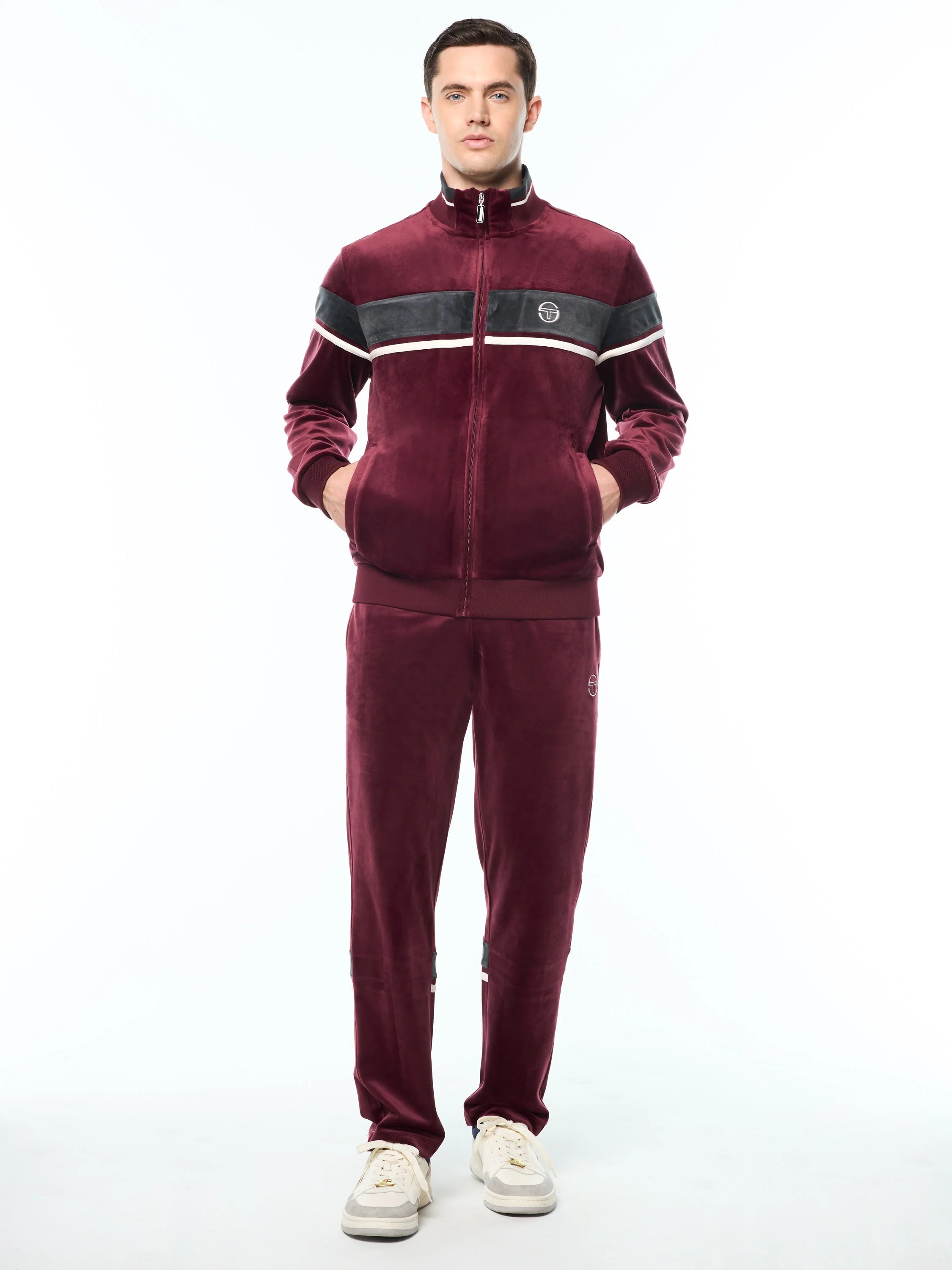 Sergio Tacchini Damarindo Velour Track Sweatsuit