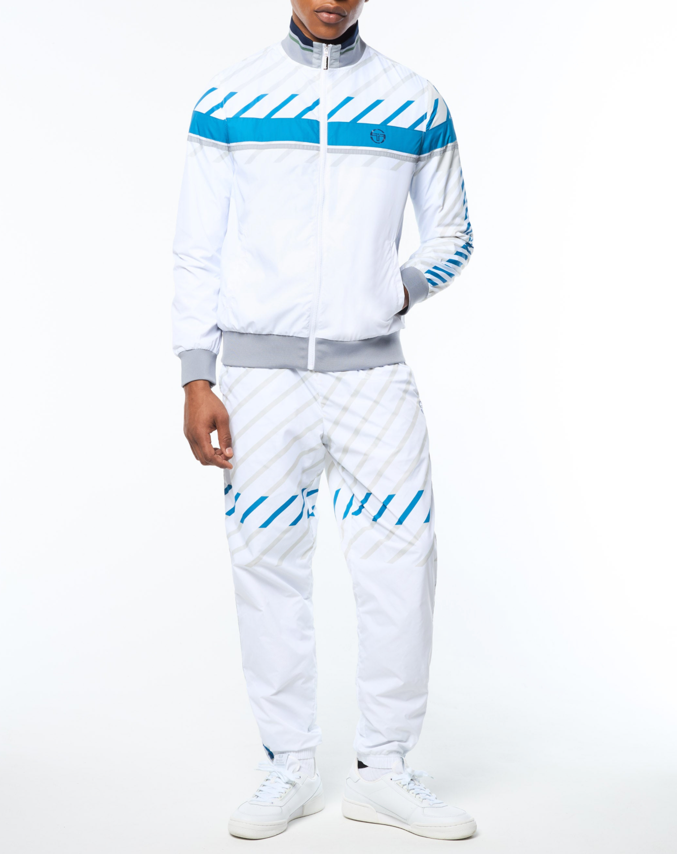Sergio Tacchini Quadretto Track Sweatsuit