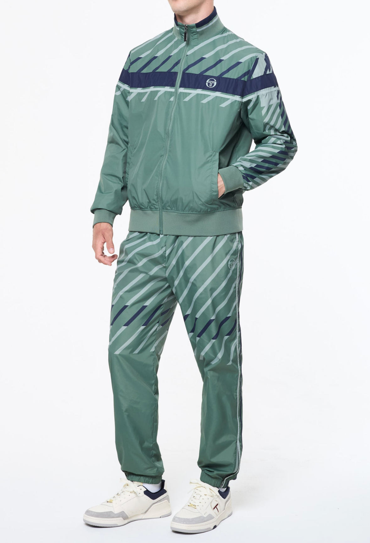 Sergio Tacchini Quadretto Track Sweatsuit
