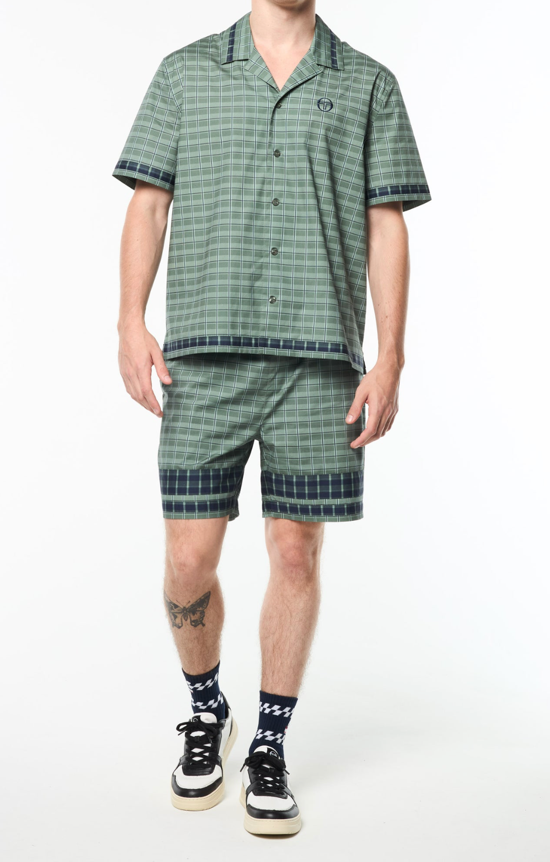 Sergio Tacchini Quadretto Cabana Short Set