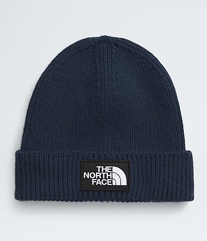 The North Face Logo Box Cuffed Beanie