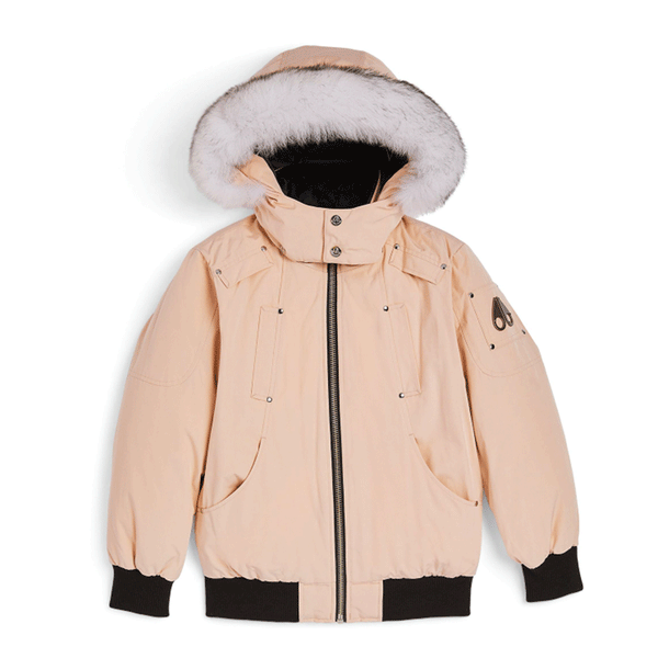 MOOSE KNUCKLES｜JACKETS (CLOUD BOMBER SHEARLING JACKET ( Moose Knuckles Cloud Bomber Jacket with Detachable Hood and