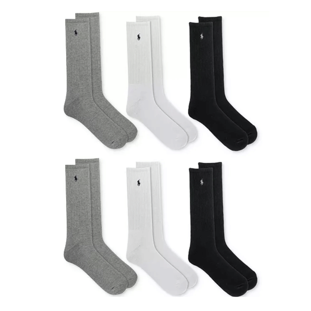 Polo Ralph Lauren Long Socks 6 Pairs