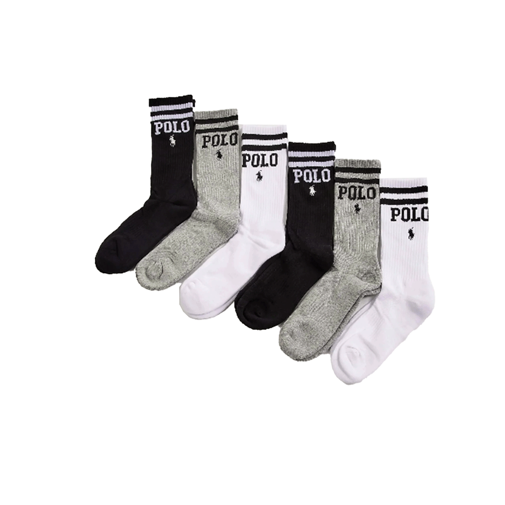 Polo Ralph Lauren Long Socks 6 Pairs