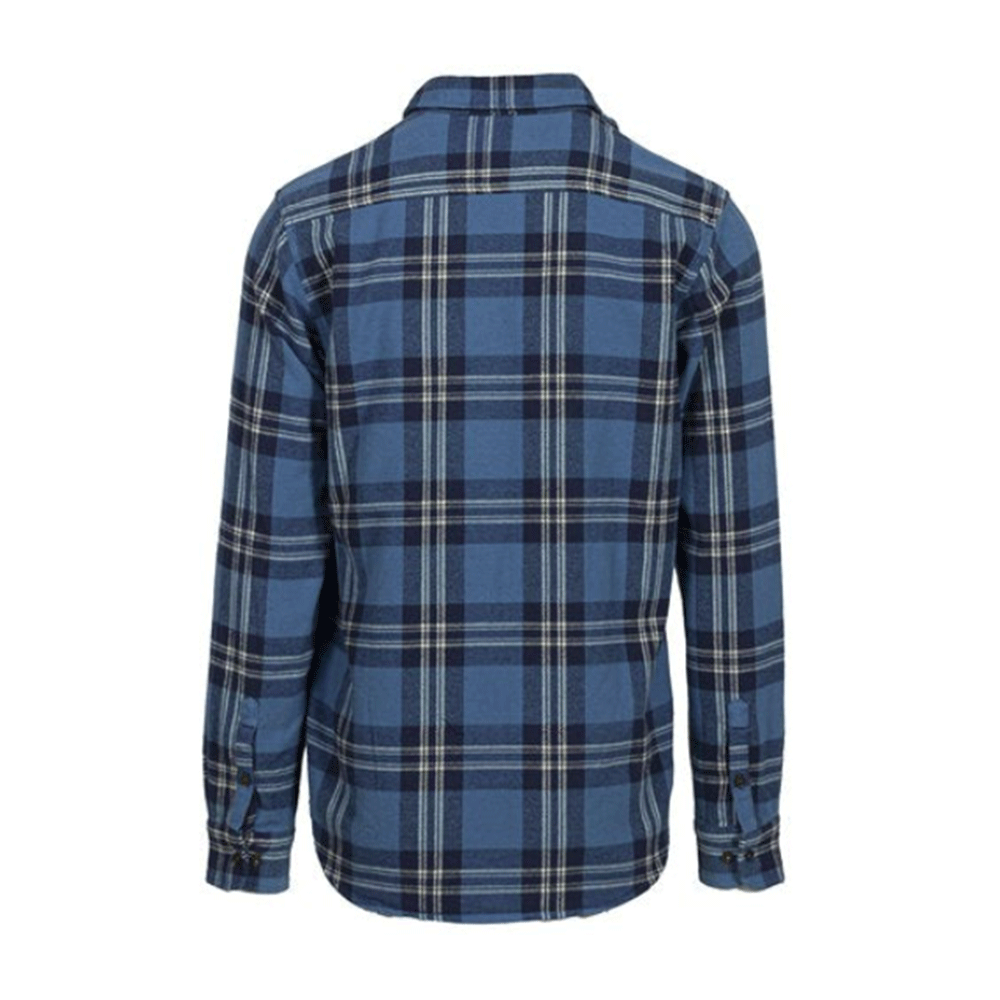 Schott Plaid Cotton Flannel Shirt