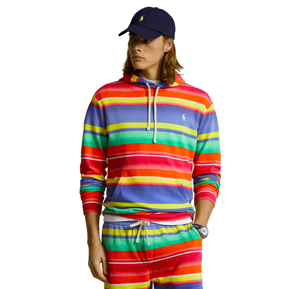 Polo Ralph Lauren Striped Spa Terry Hoodie