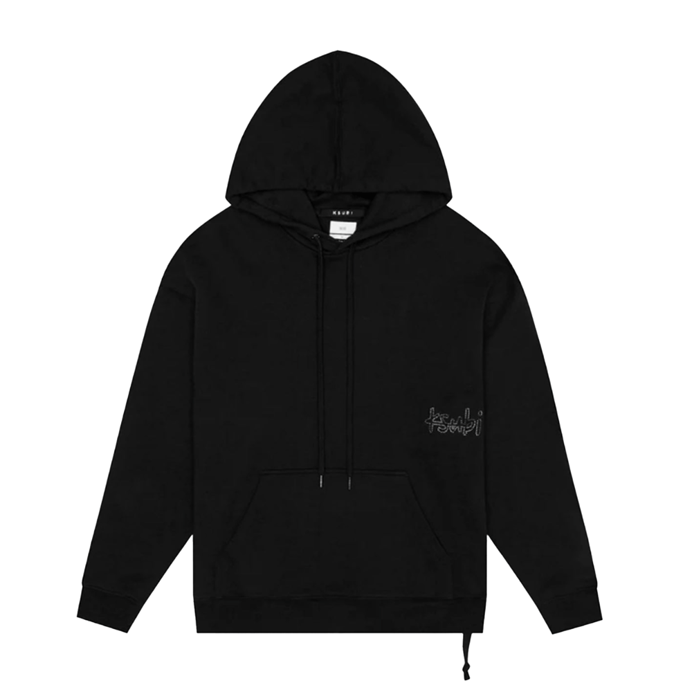 Ksubi Krystal Bling Biggie Hoodie Black