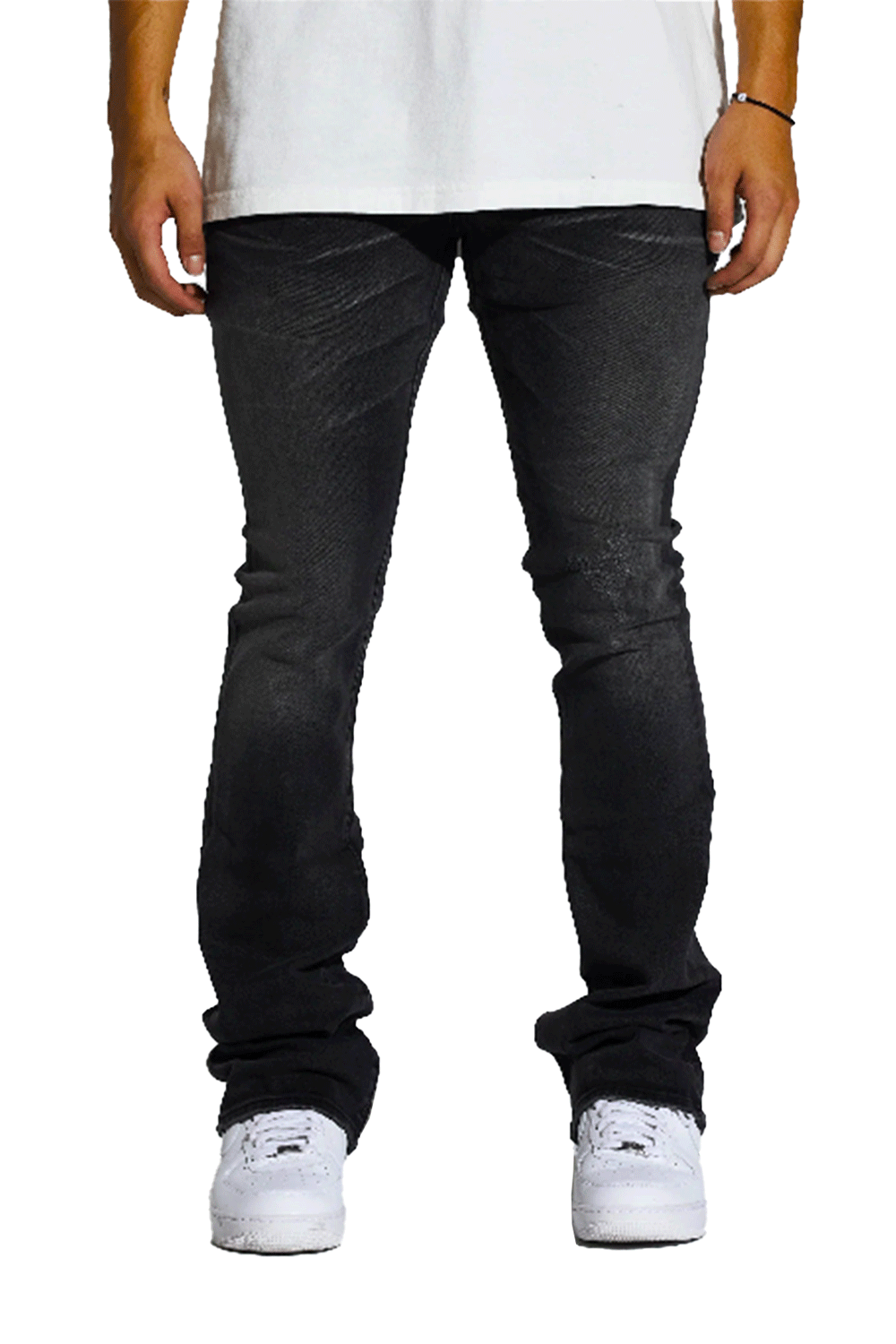 Crysp Arch-Gray Wash Jeans