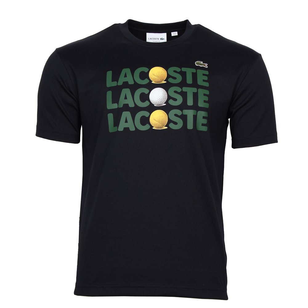 Lacoste Classic Fit Heavy Cotton Print T-Shirt