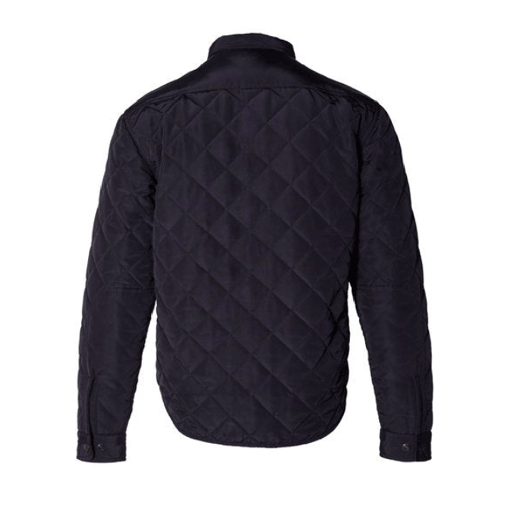 Schott Down-filled Quilted Shirt Jacket