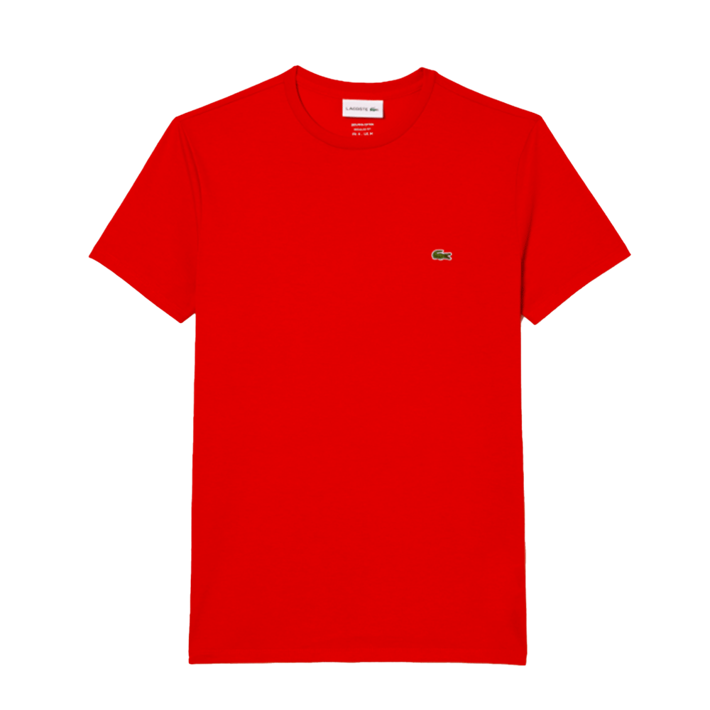 Lacoste Crew Neck Soft Pima Cotton Tee