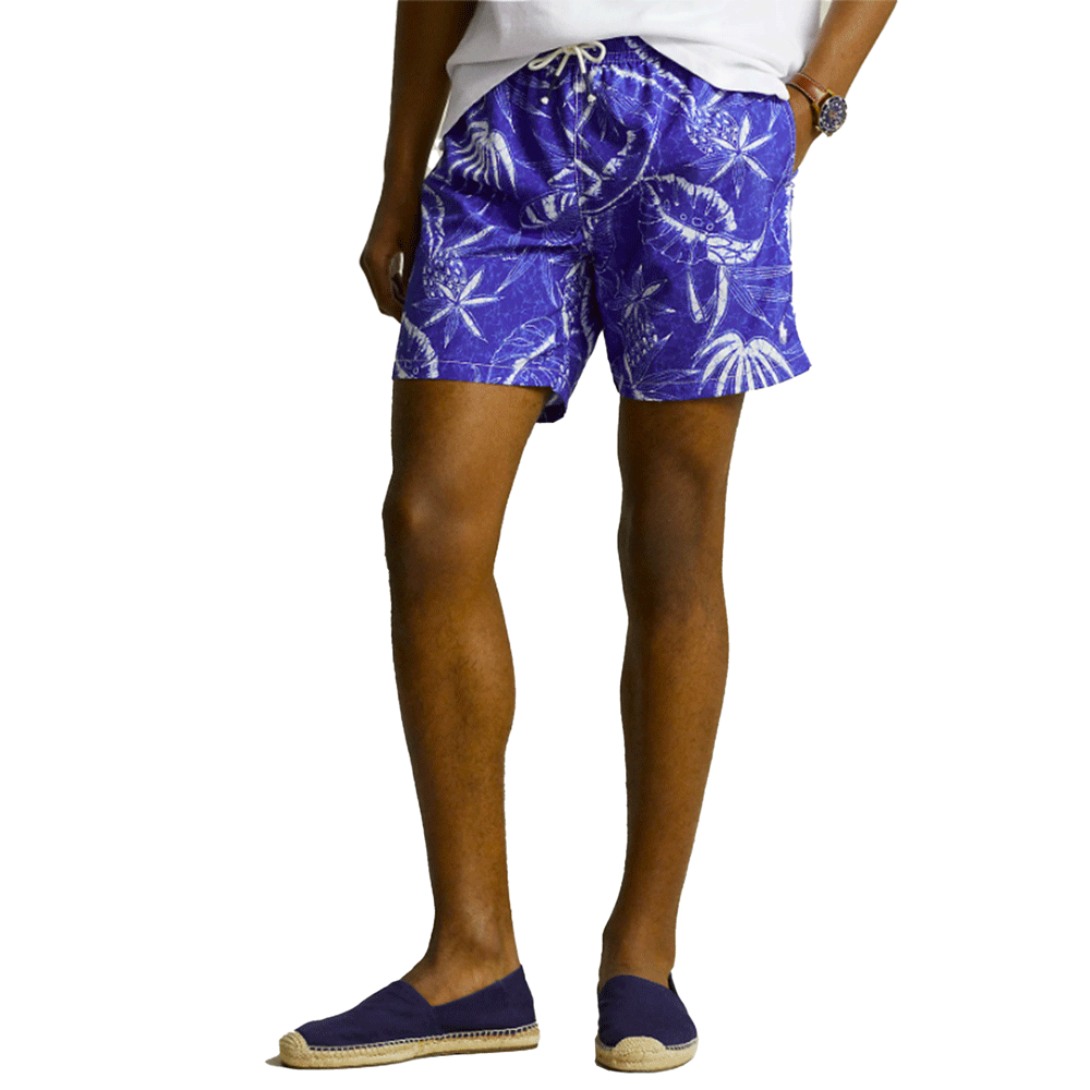 Polo Ralph Lauren 5.75-Inch Hoffman Print Swim Trunk