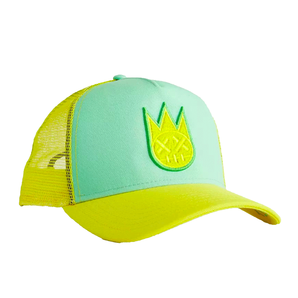 Cult Of Individuality Clean Logo Mesh Back Trucker Curved Visor