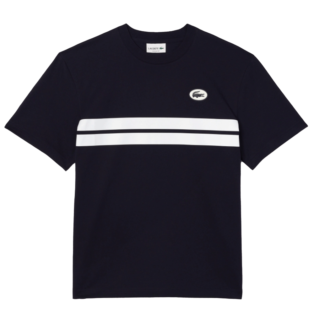 Lacoste Men’s Heritage Print Cotton T-Shirt